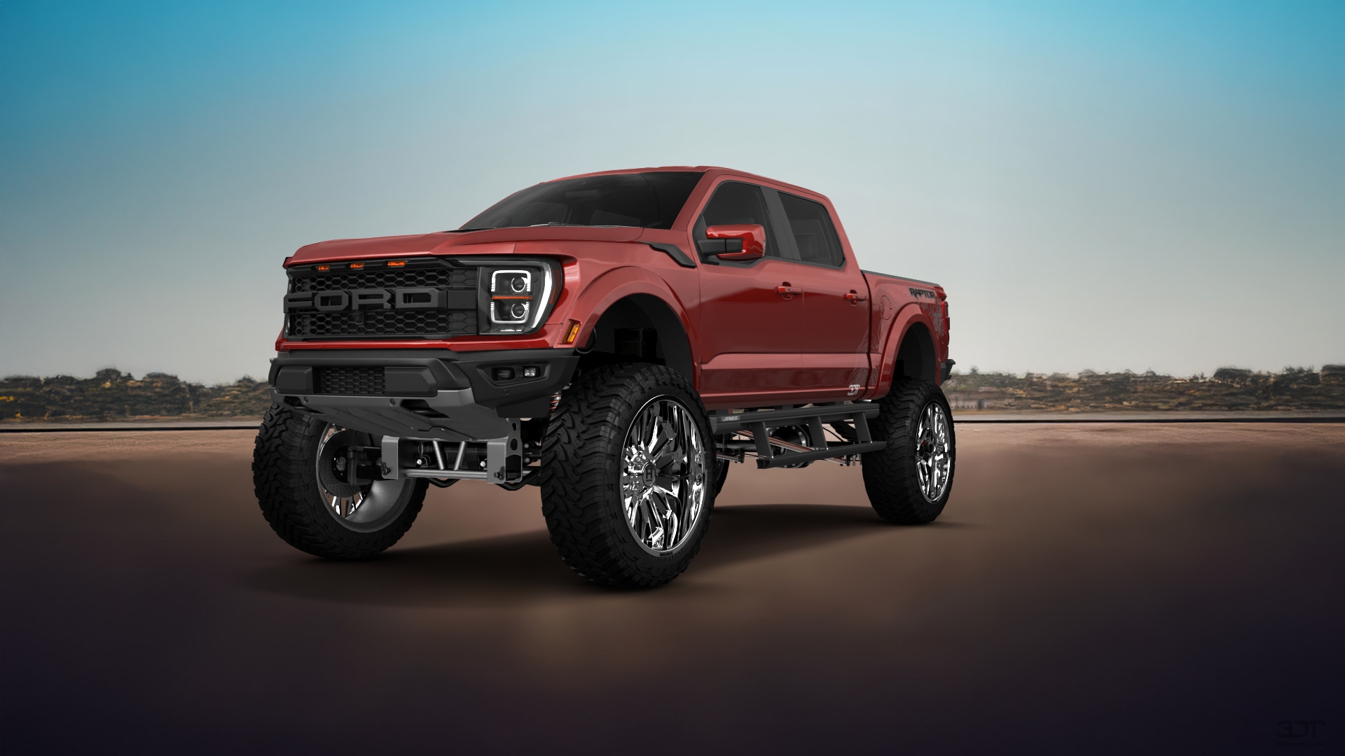 Ford F-150 Raptor 4 Door pickup truck 2021 tuning