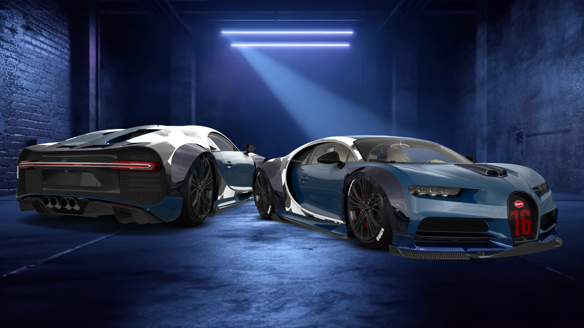 Bugatti Chiron 2 Door Coupe 2016