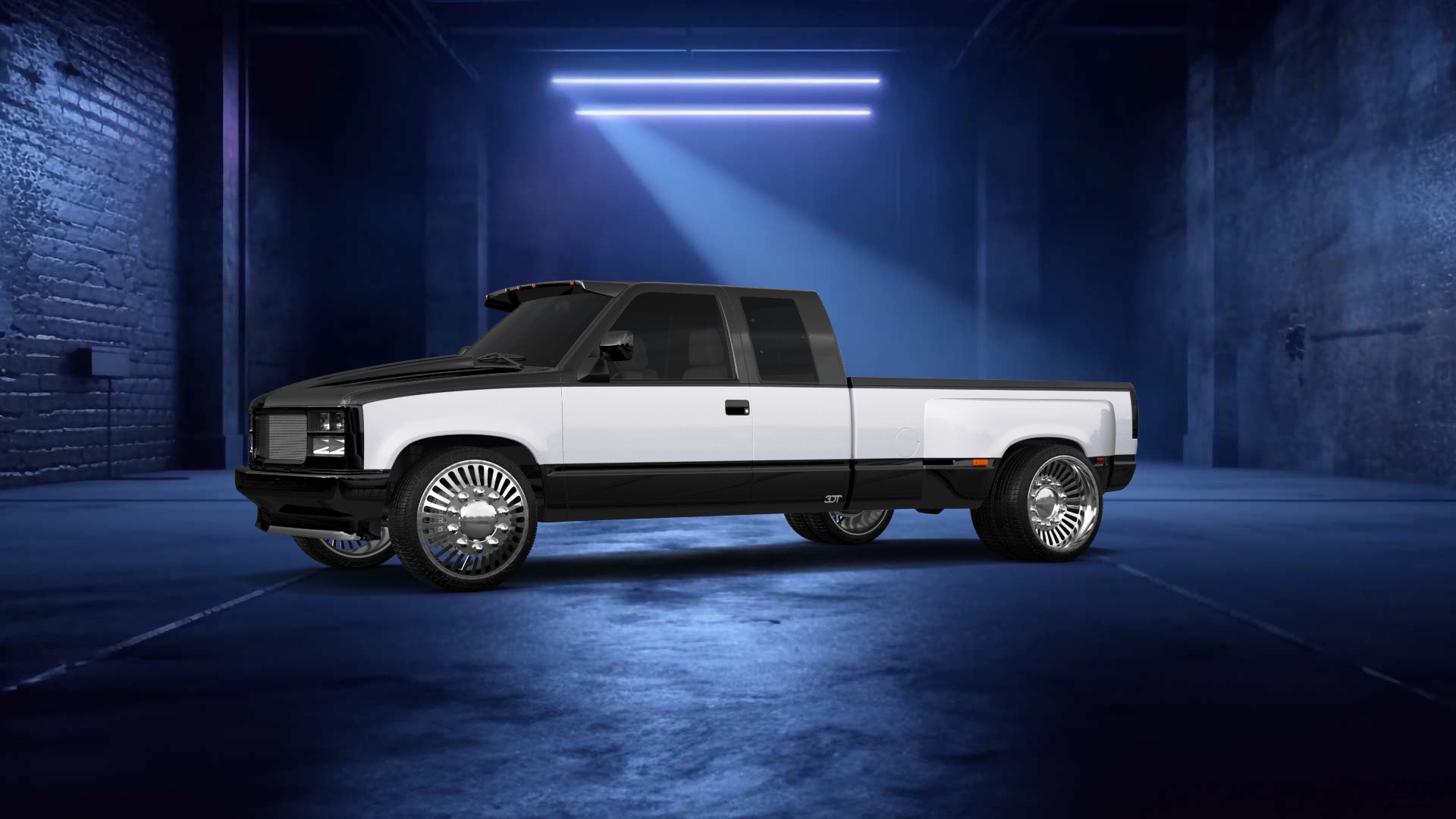 Chevrolet K3500 Extended Cab Pickup Truck 1988