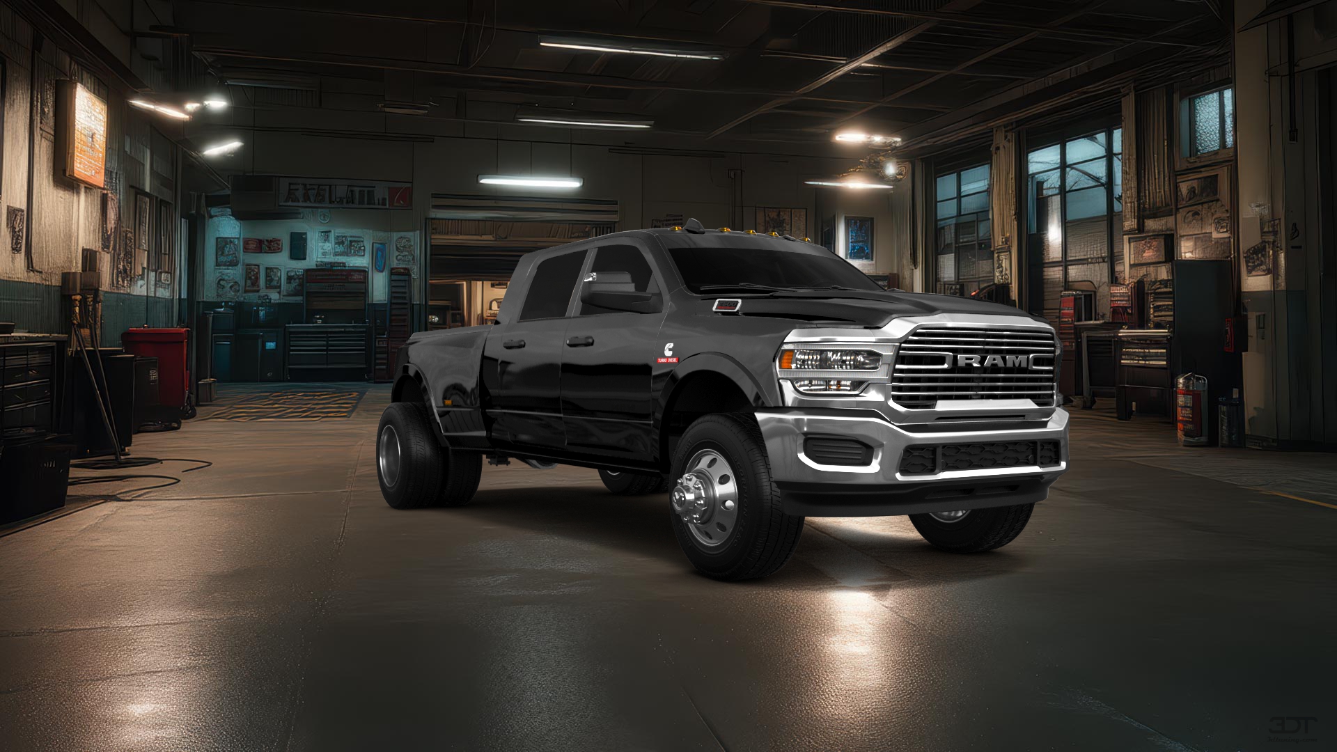 Dodge Ram 3500 4 Door pickup truck 2020 tuning