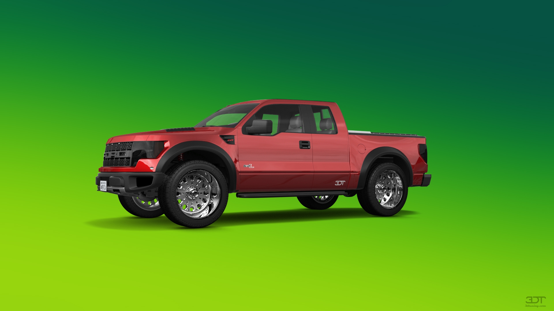 Ford F-150 SVT Raptor 2 Door pickup truck 2010 tuning