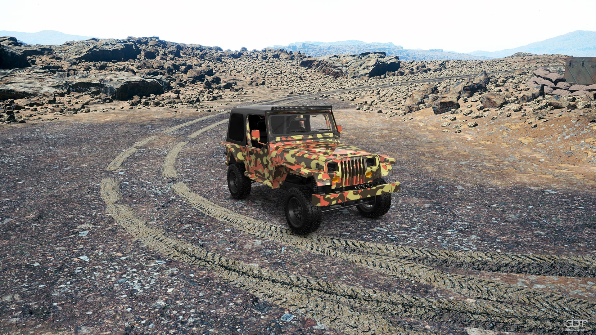 Jeep Wrangler YJ 2 Door SUV 1990