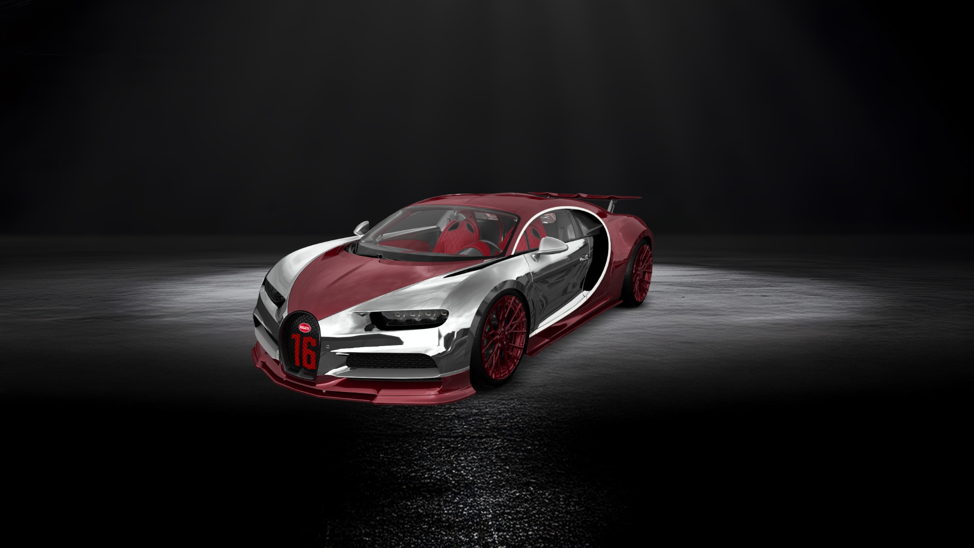 Bugatti Chiron 2 Door Coupe 2016