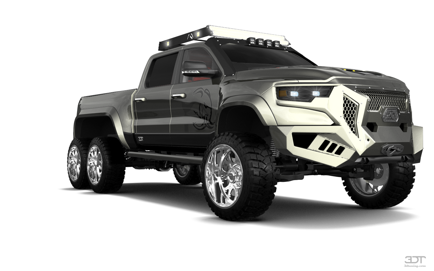 Tuning Dodge Ram Hennessey Mammoth 6X6 Truck 2021