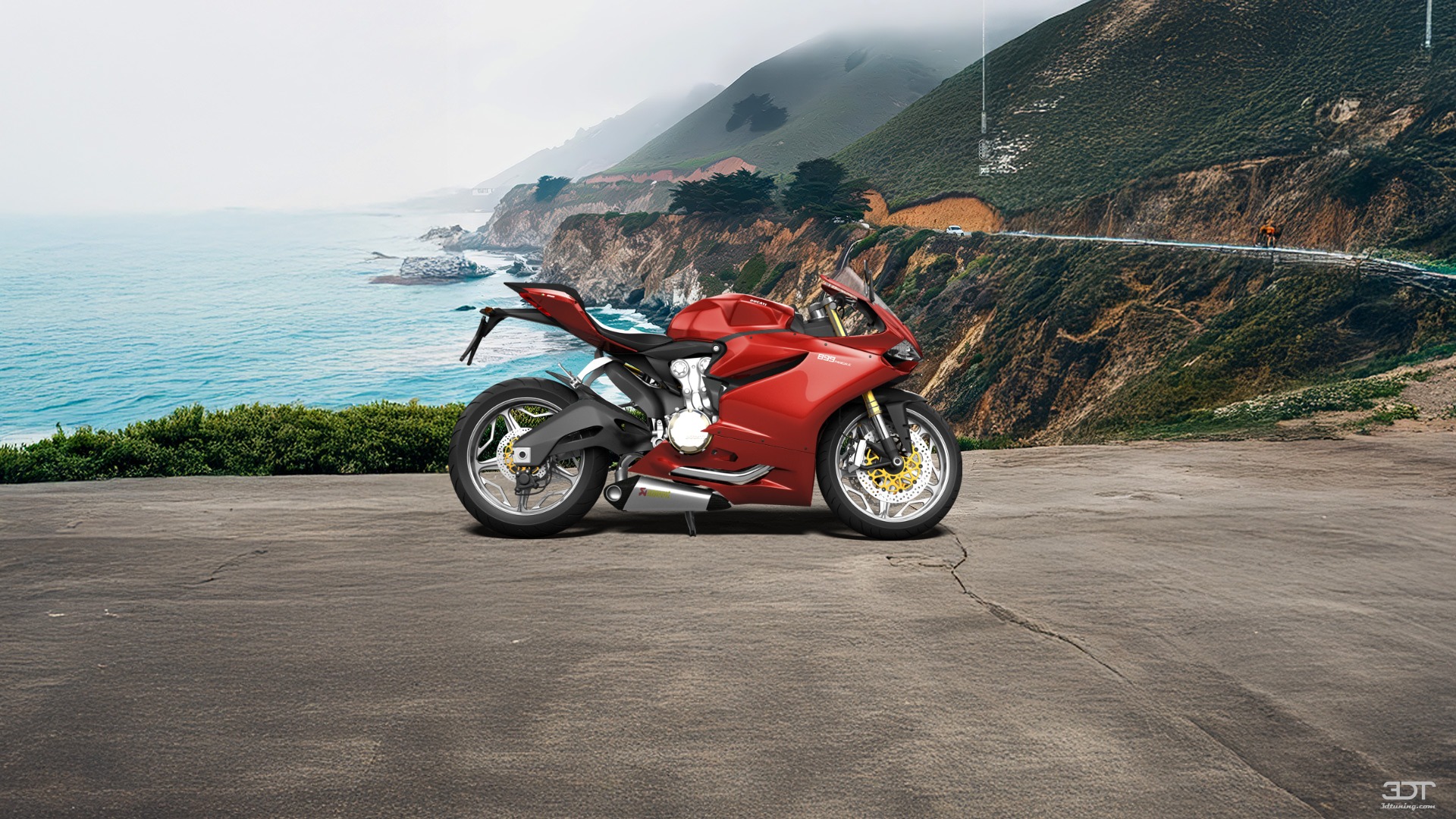 Ducati 899 Panigale Sport Bike 2015 tuning