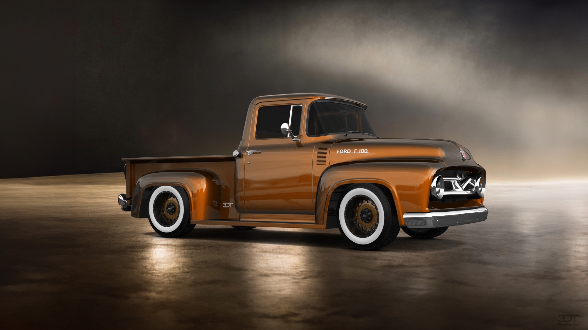 Ford F-100 2 Door truck 1956 tuning