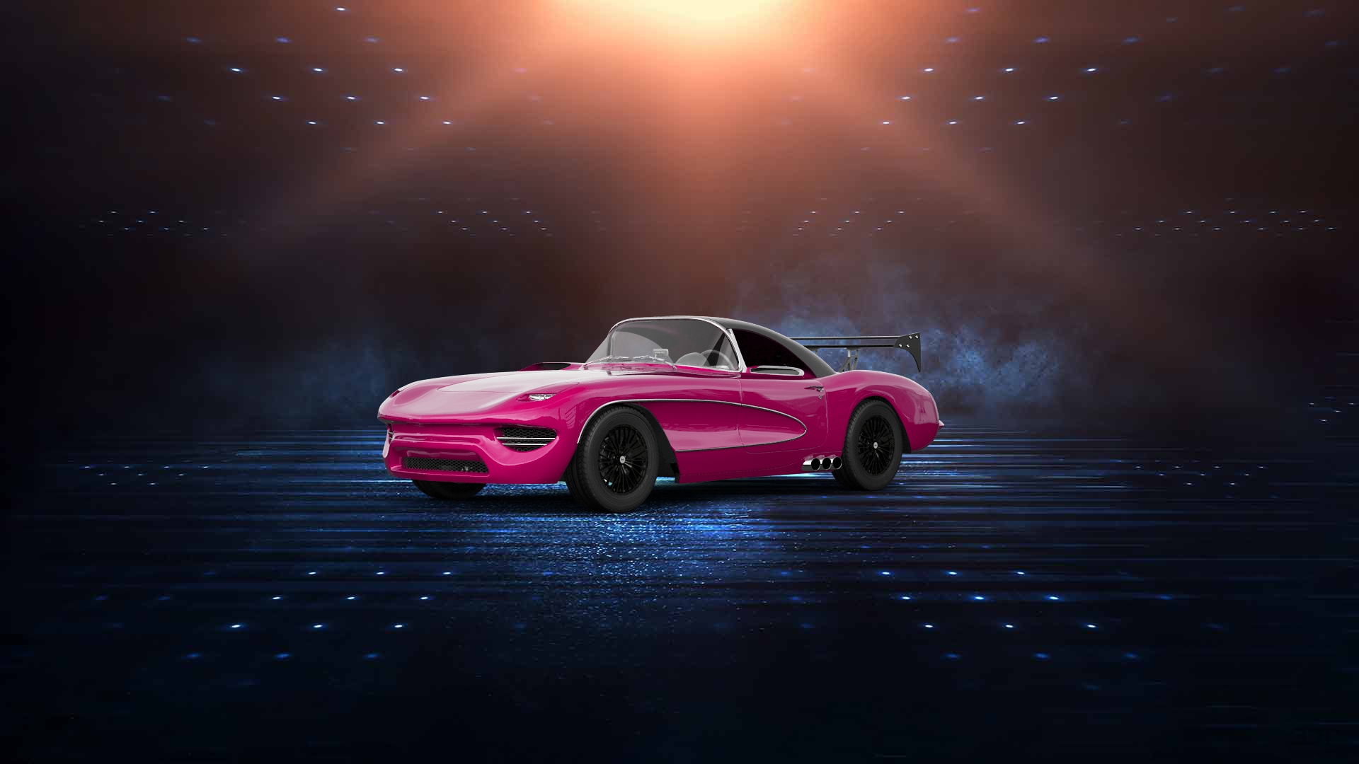 Chevrolet Corvette Convertible Coupe 1958 tuning