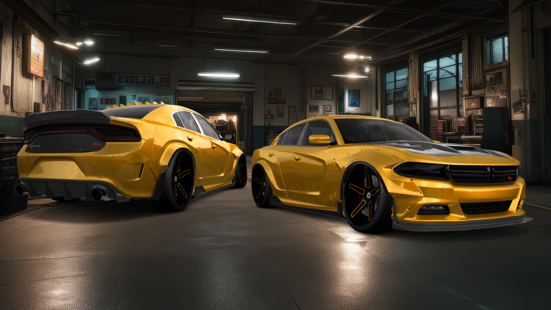 Dodge Charger 4 Door Saloon 2015 tuning