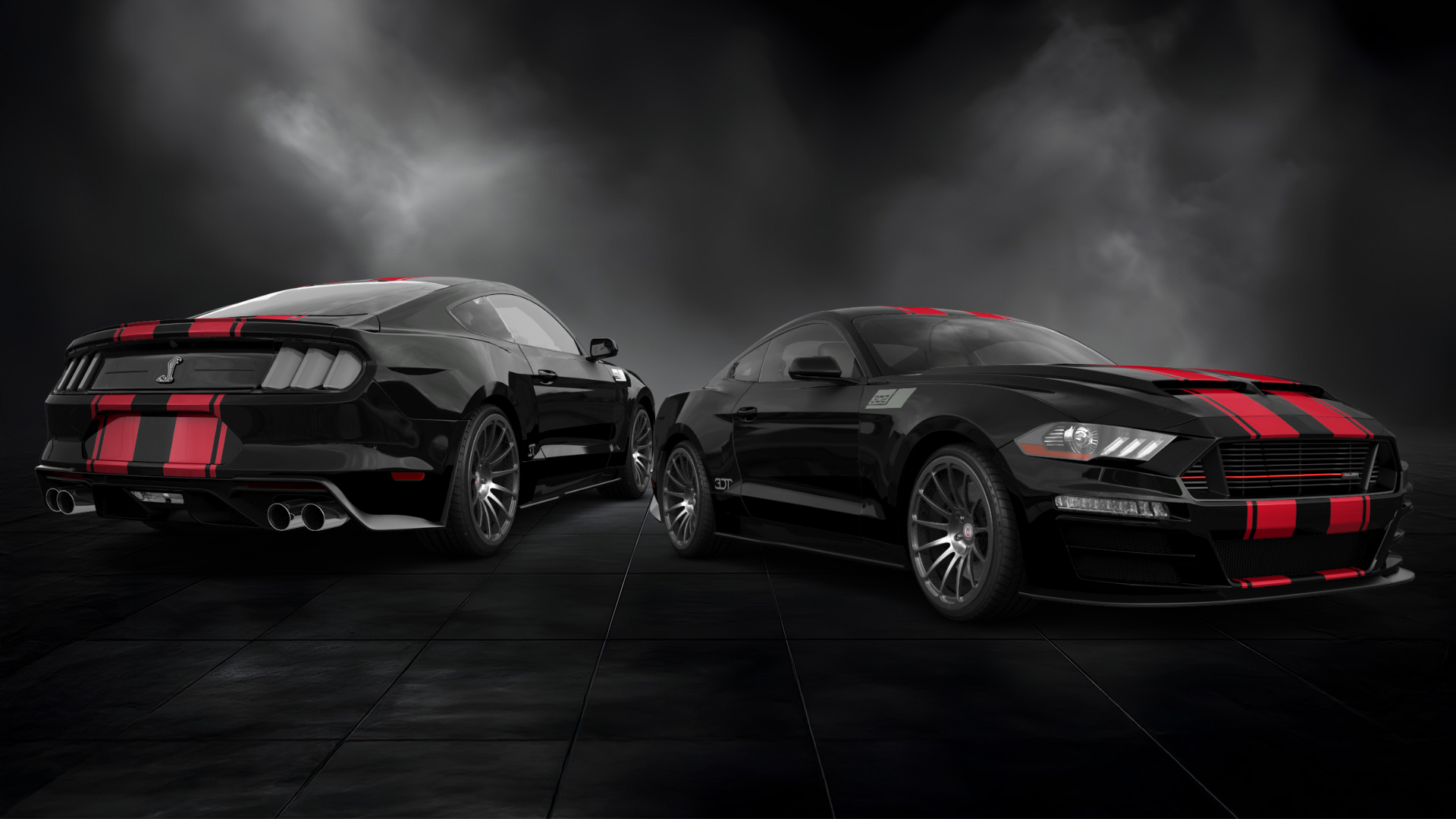 Ford Mustang Ecoboost 2 Door Coupe 2018 tuning