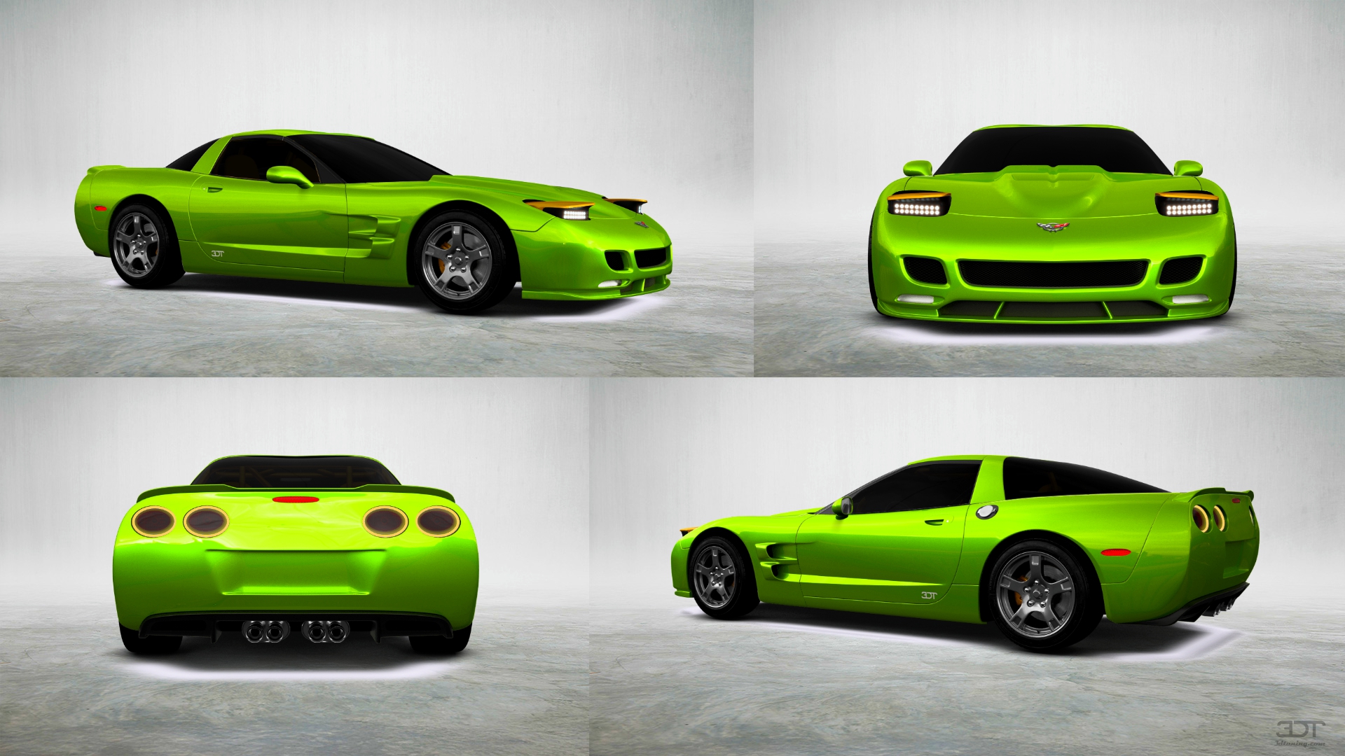 Chevrolet Corvette C5 Fastback 2 Door Coupe 1997 tuning