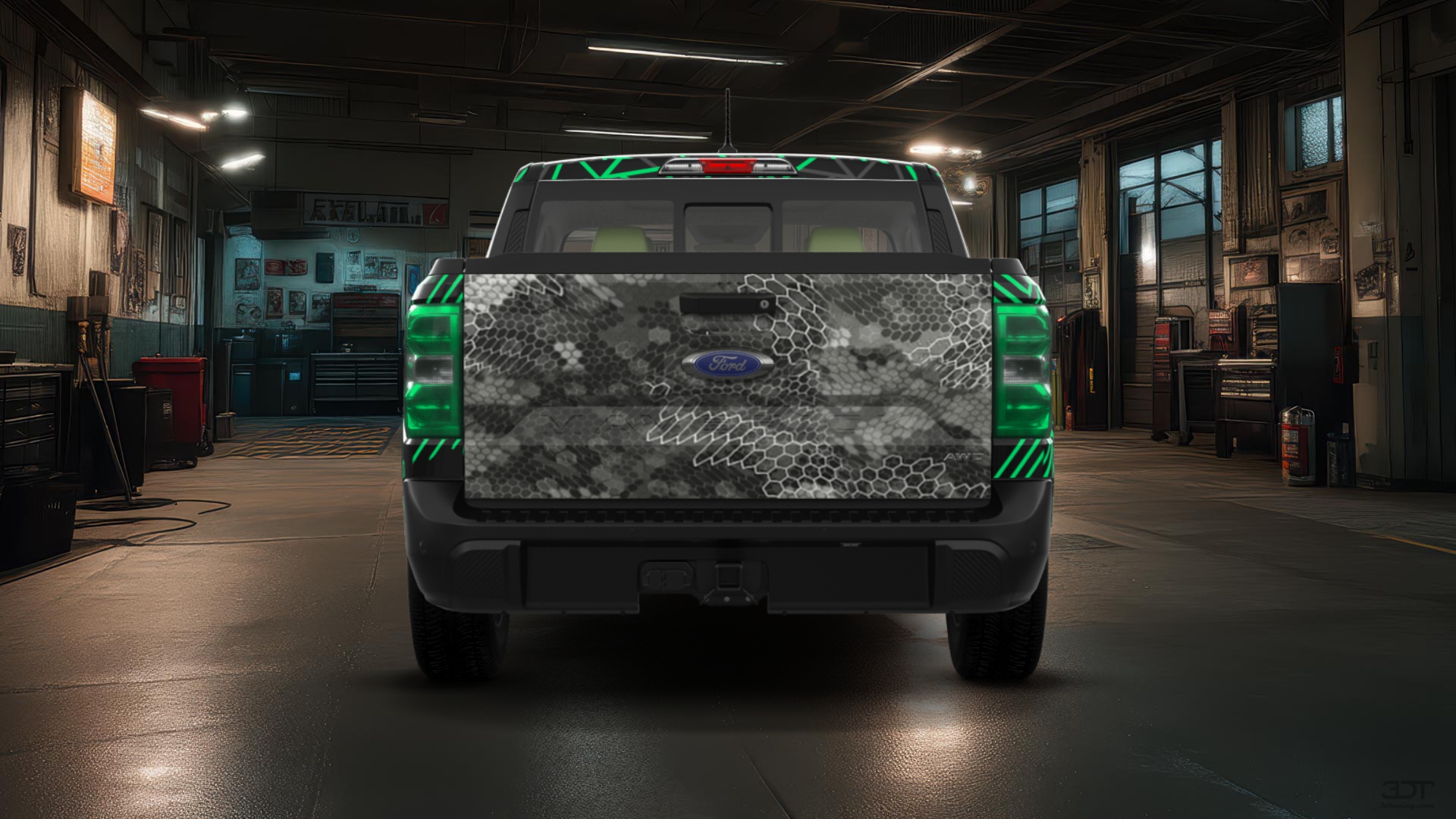 Ford Maverick 4 Door pickup truck 2022 tuning