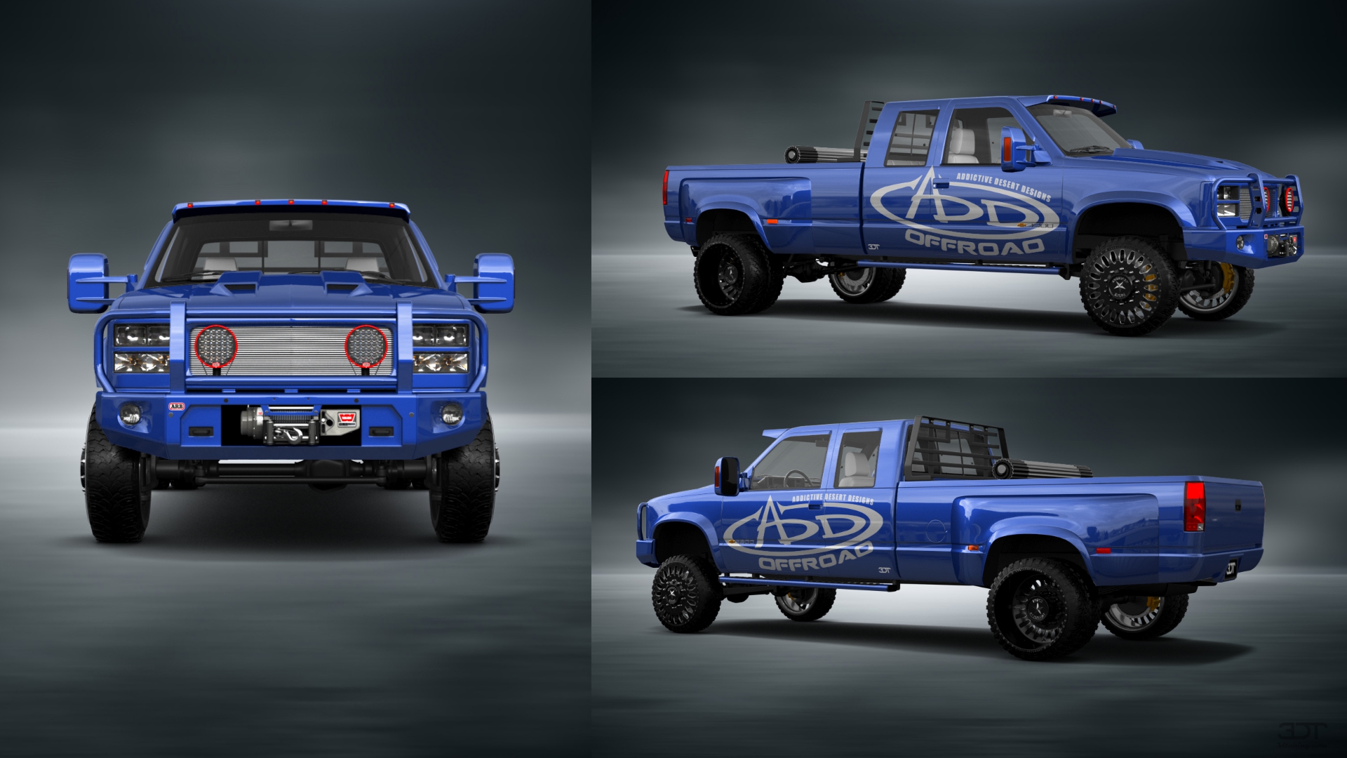 Chevrolet K3500 Extended Cab Pickup Truck 1988 tuning