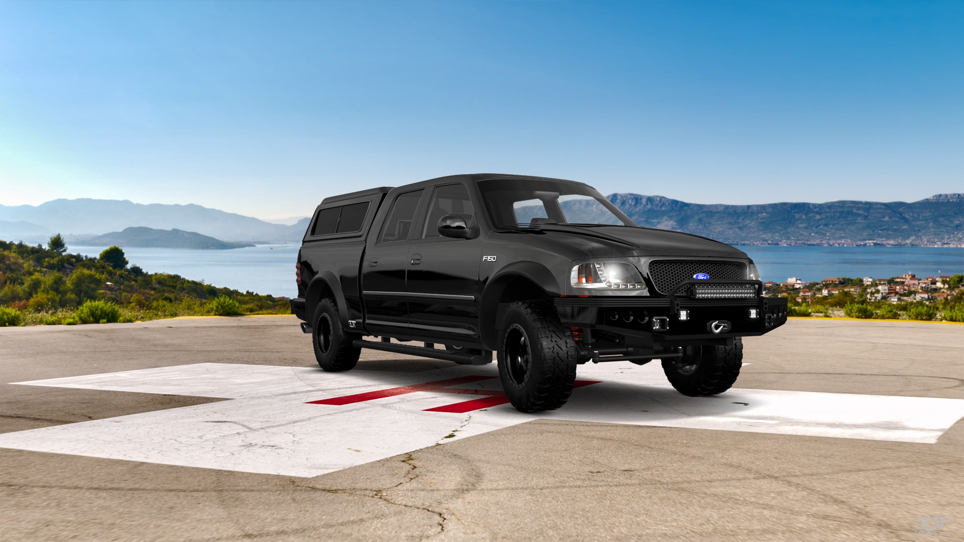 Ford F-150 SuperCrew 4 Door pickup truck 1997 tuning