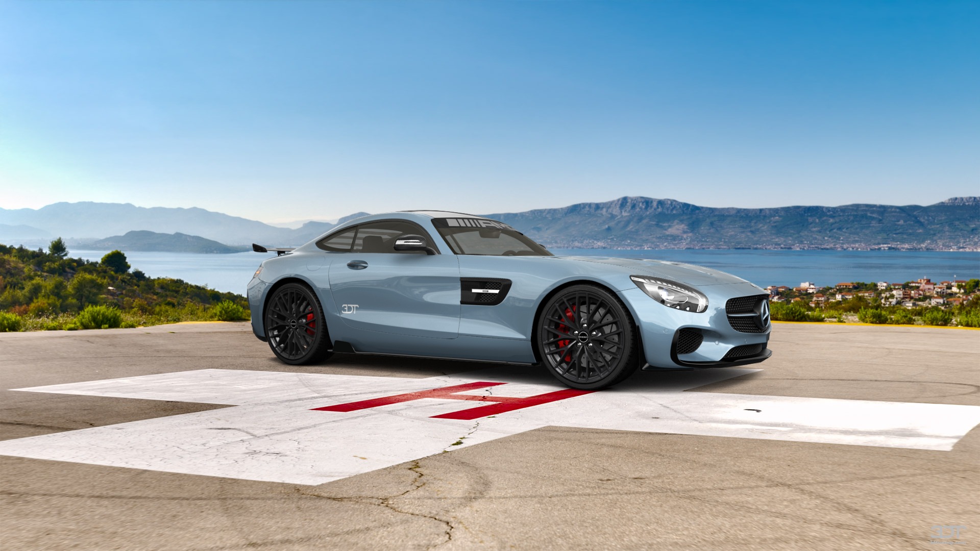 Mercedes AMG GT 2 door fastback coupe 2016