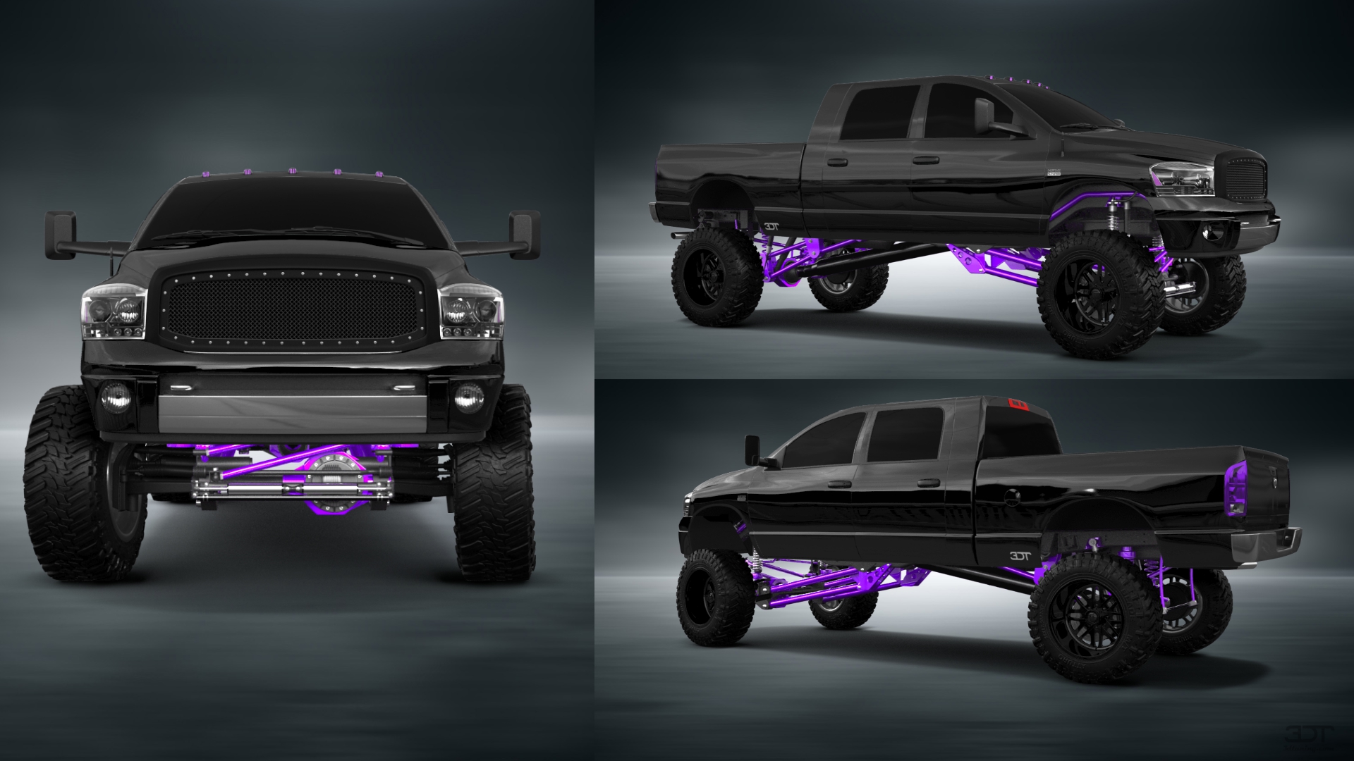 Dodge Ram 2500 4 Door pickup truck 2007