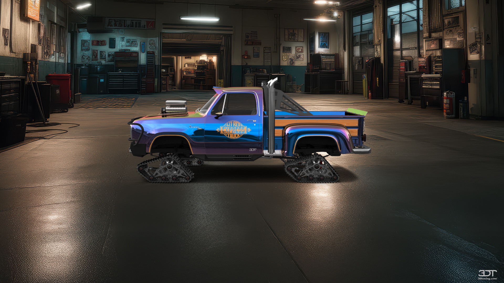 Dodge Lil Red Express 2 Door pickup truck 1978 tuning