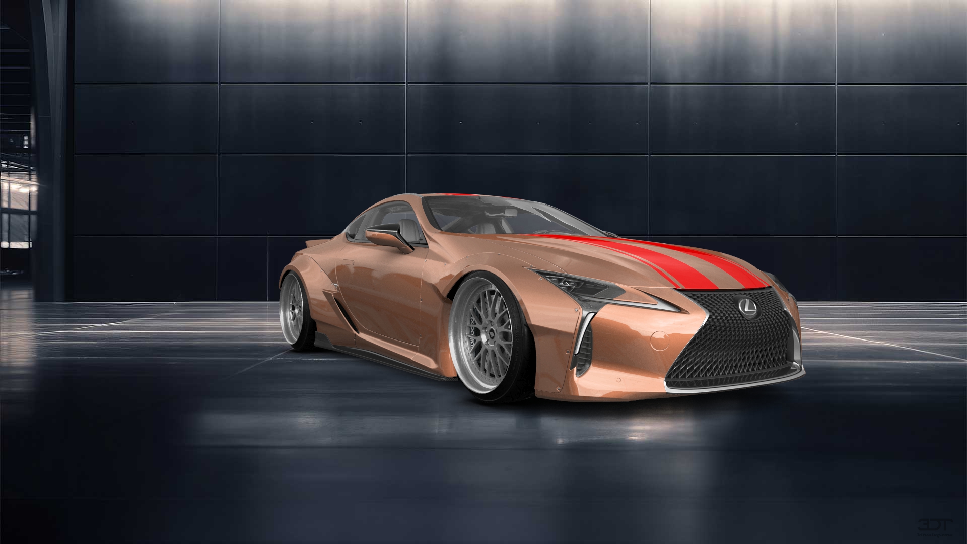 Lexus LC500 2 door fastback coupe 2017 tuning