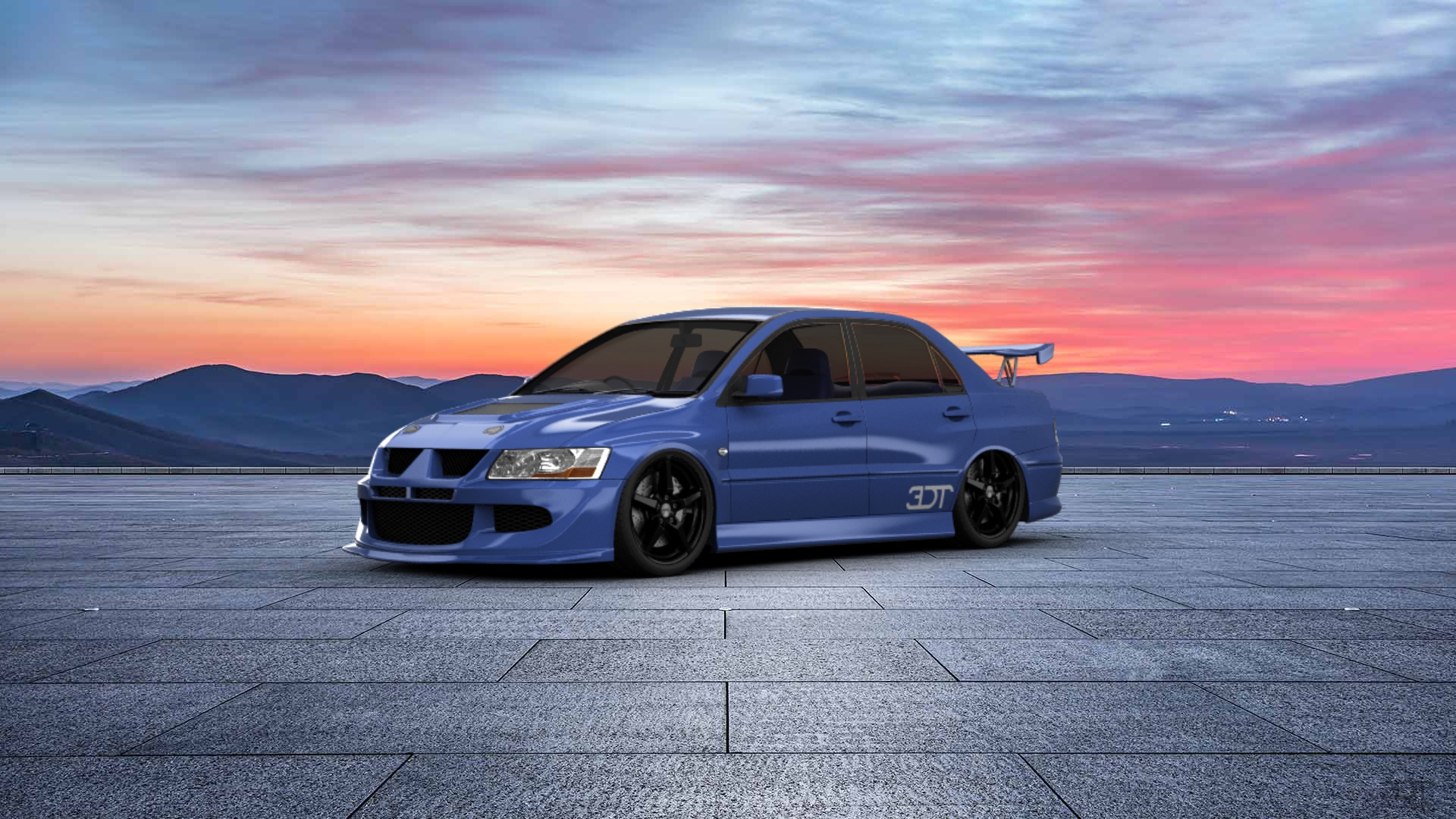 Mitsubishi Lancer Evo VII sedan 2001 tuning