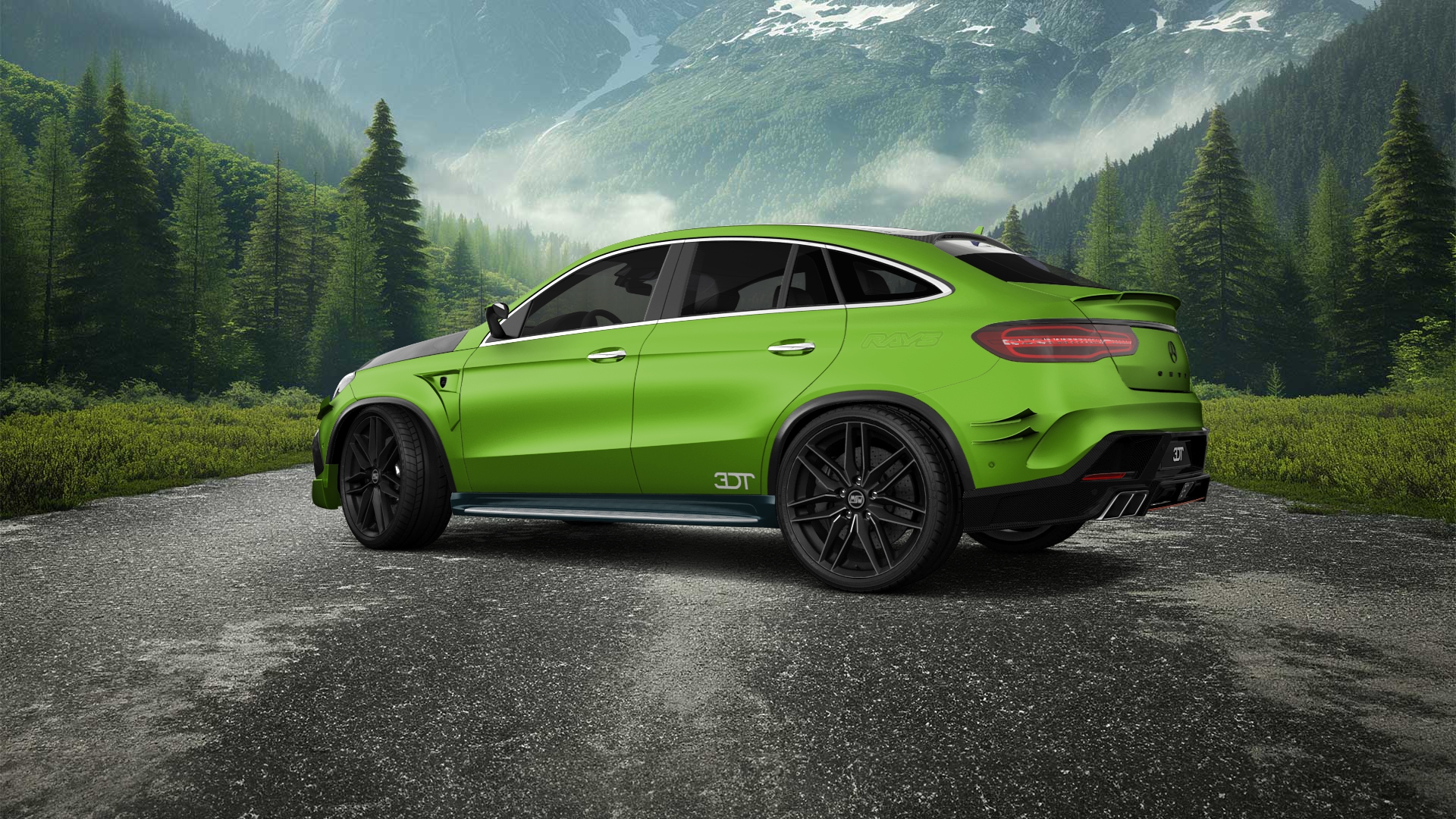Mercedes GLE Coupe SUV 2016 tuning