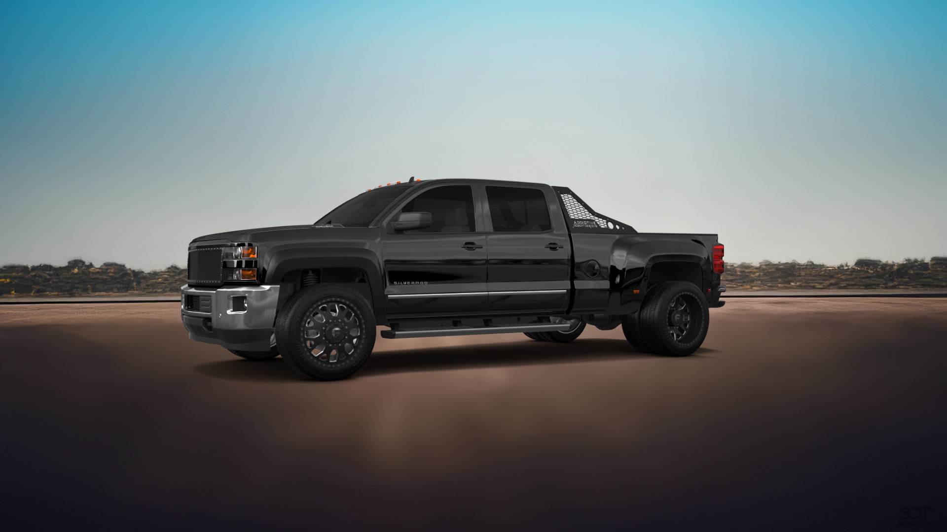Chevrolet Silverado 3500 4 Door pickup truck 2015 tuning