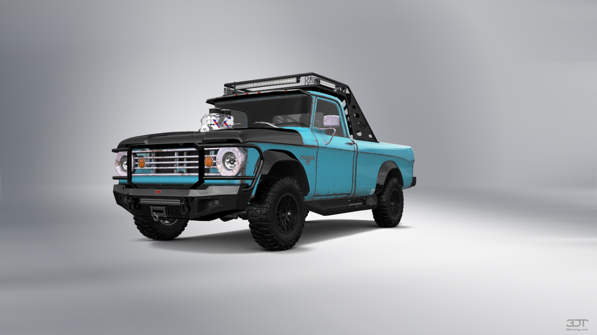 Dodge Power Wagon W200 2 Door pickup truck 1966