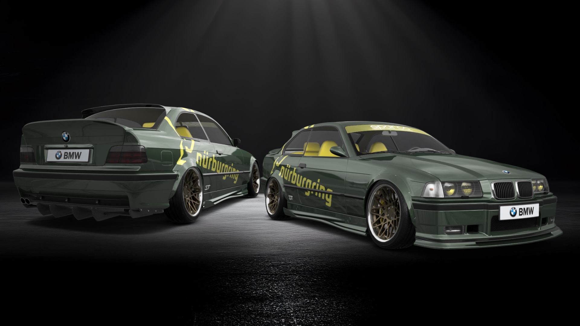 BMW 3 Series 2 Door Coupe 1993 tuning