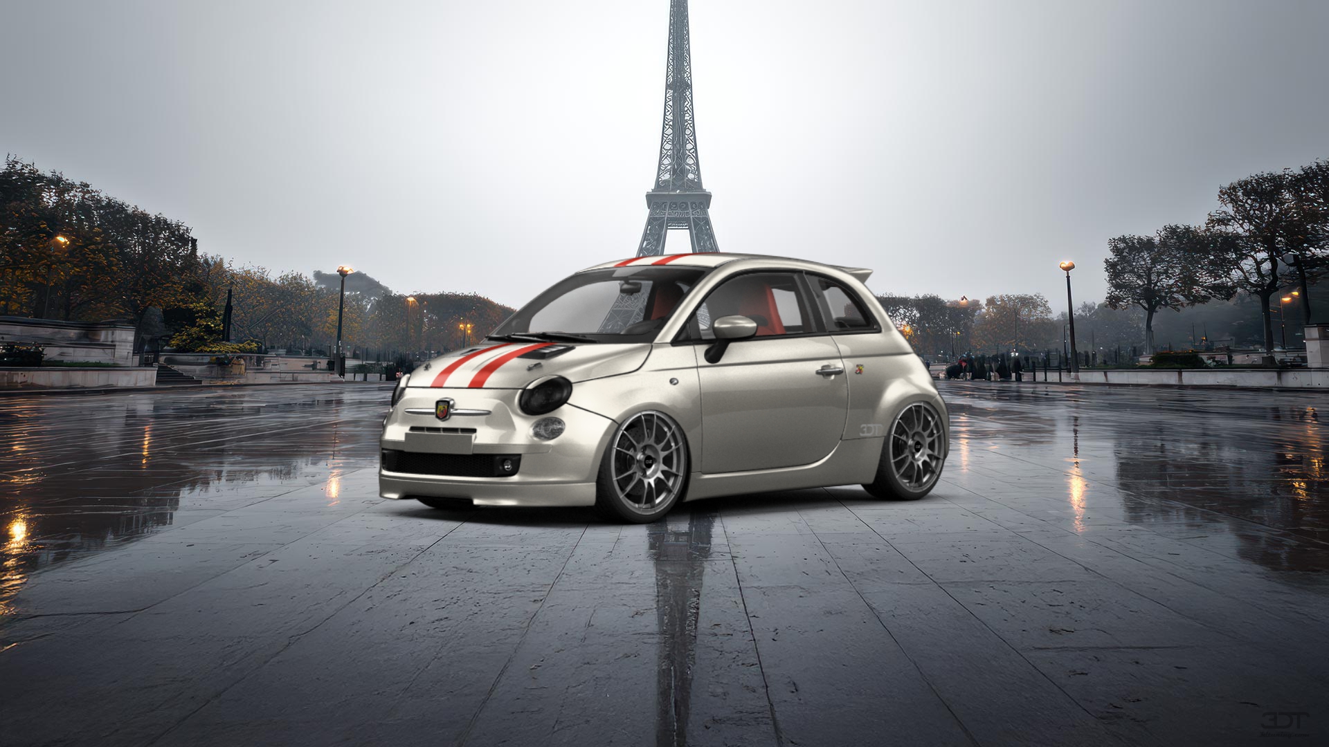 Fiat 500 Abarth 3 Door 2010 tuning