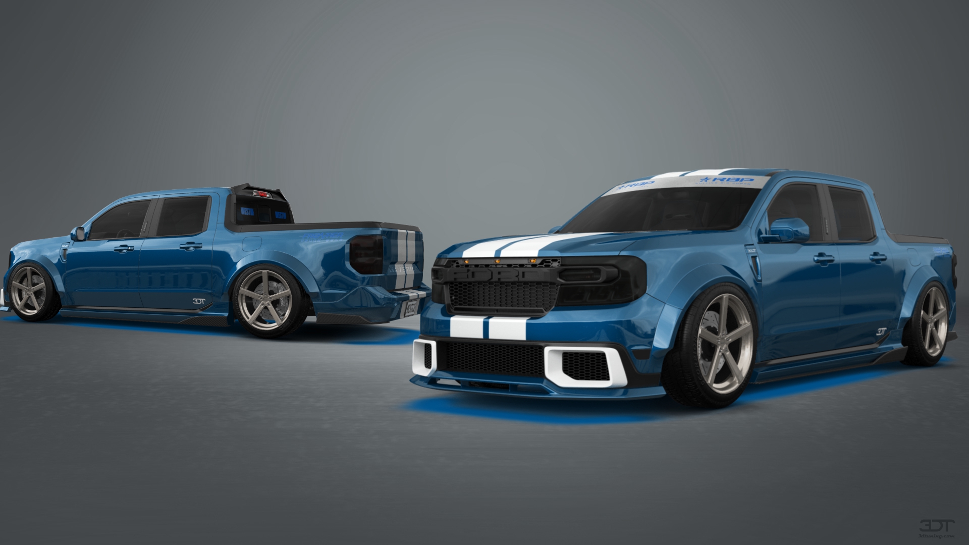 Ford Maverick 4 Door pickup truck 2022 tuning