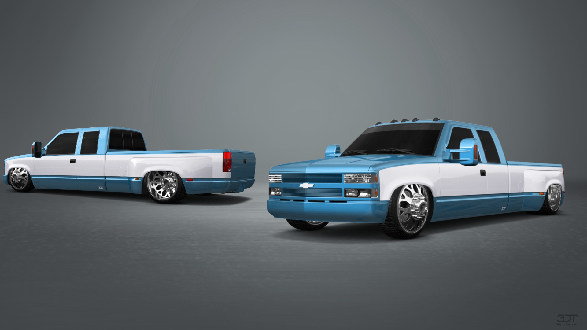 Chevrolet K3500 Extended Cab Pickup Truck 1988