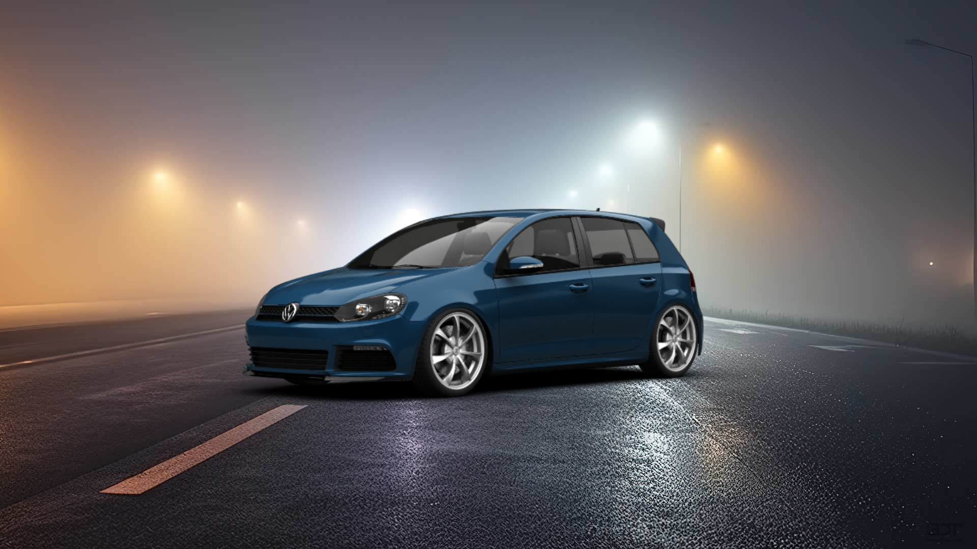 Volkswagen Golf 6 5 Door Hatchback 2011 tuning