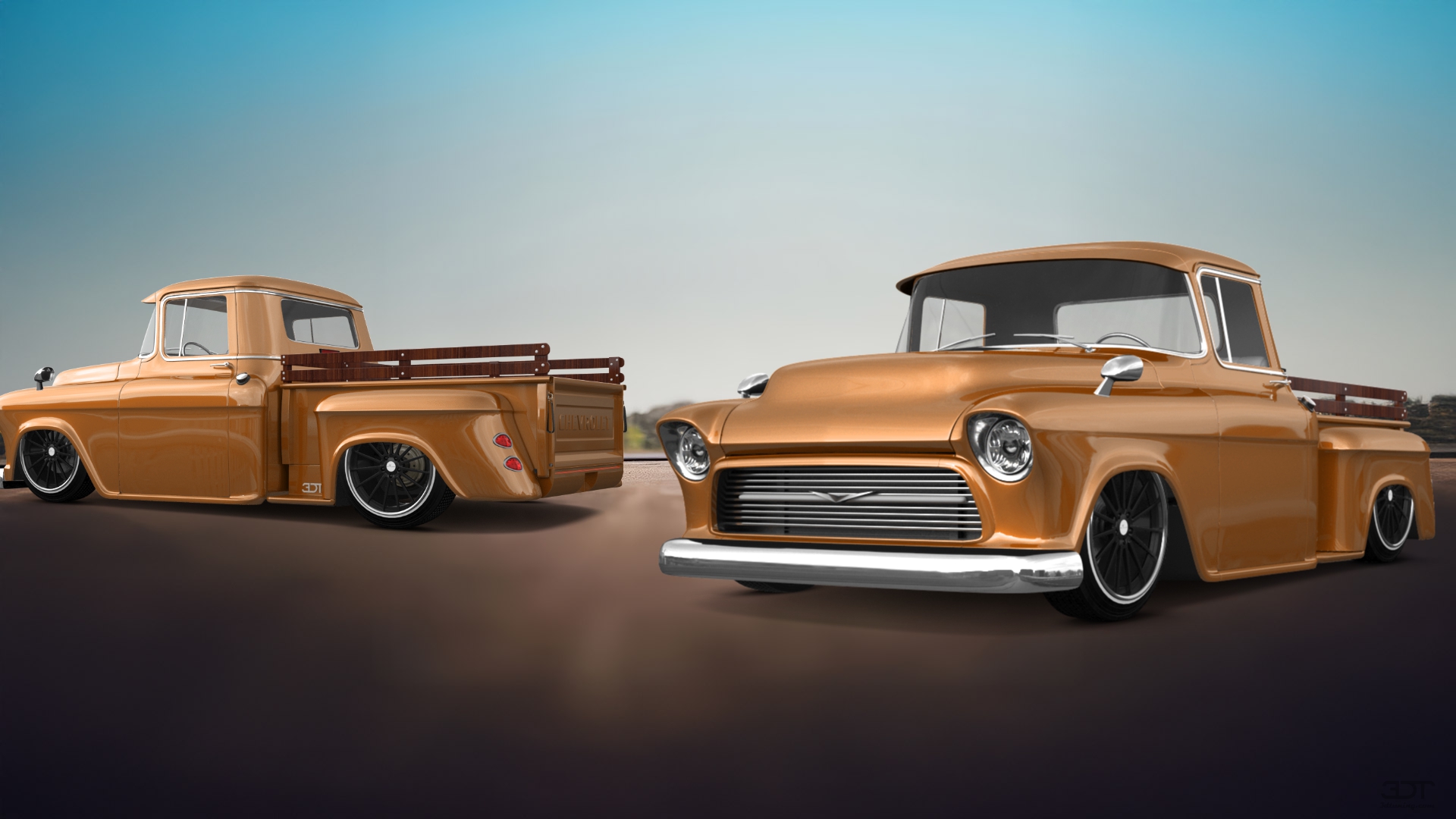 Chevrolet 3100 2 Door pickup truck 1955