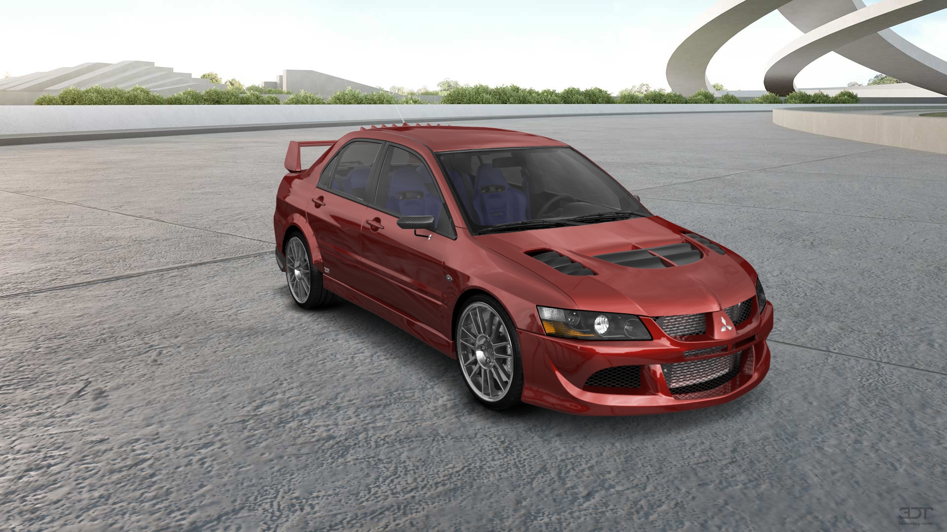 Mitsubishi Lancer Evo IX 4 Door Saloon 2005 tuning
