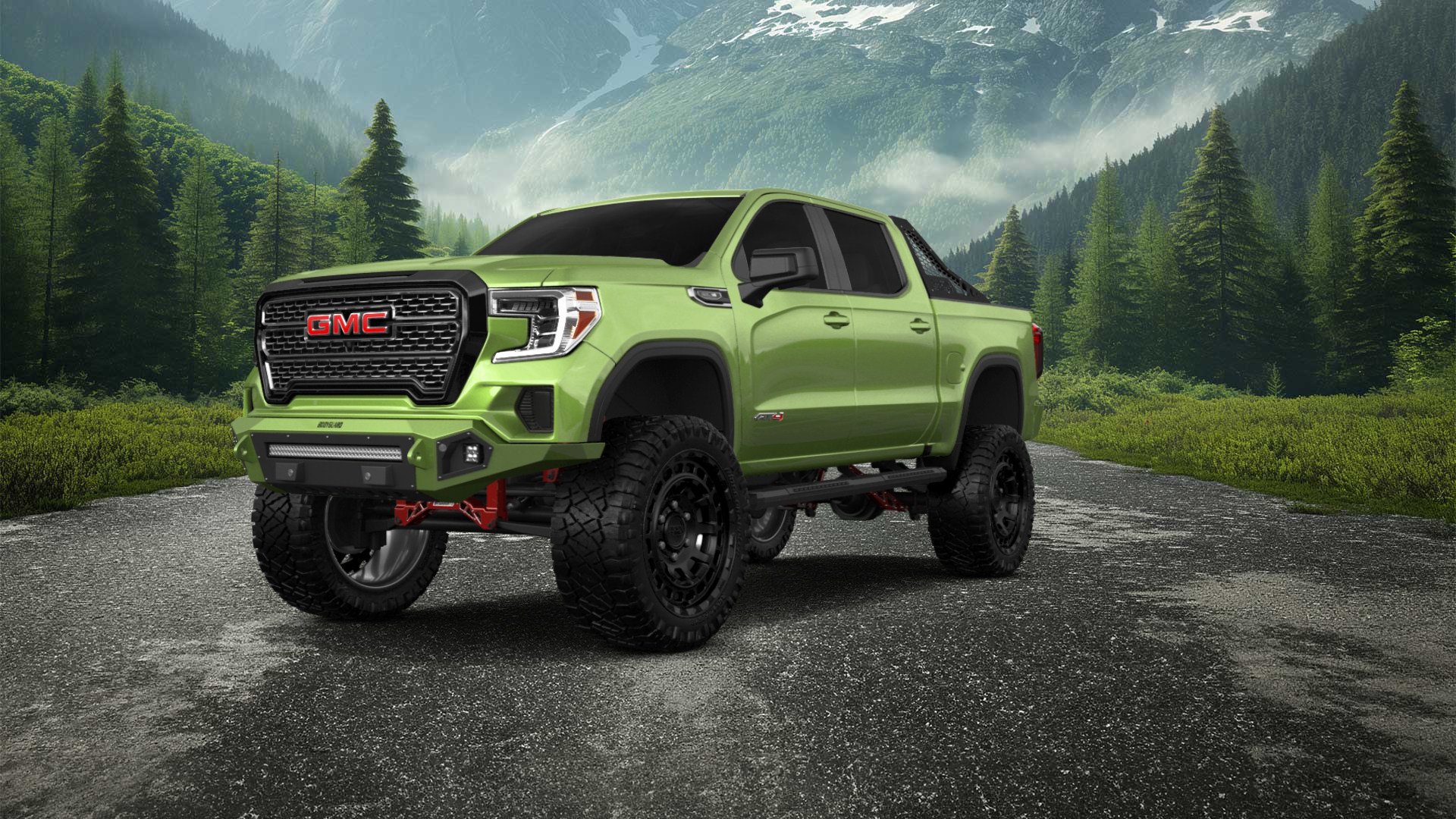 GMC Sierra 4 Door pickup truck 2020 Images