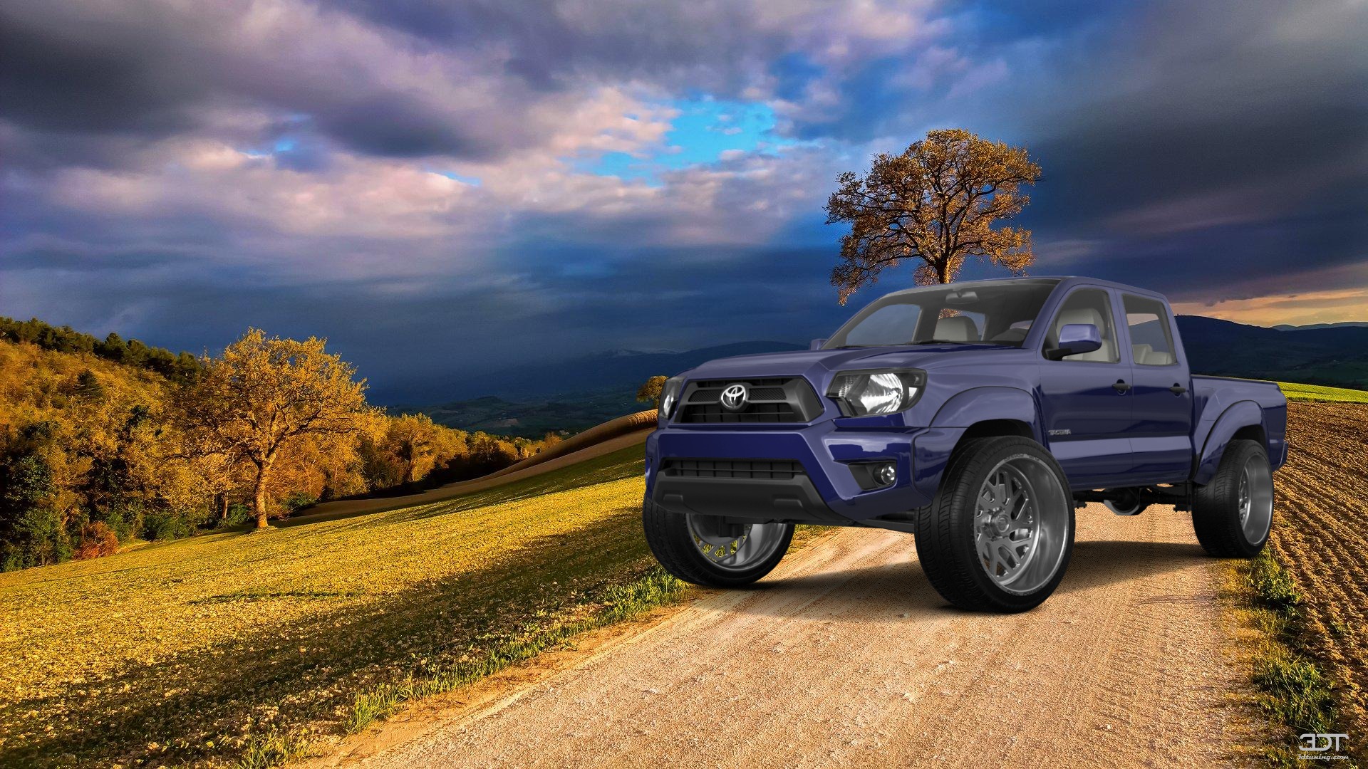 Toyota Tacoma Crew Cab 5.1 ft box 4 Door pickup truck 2012