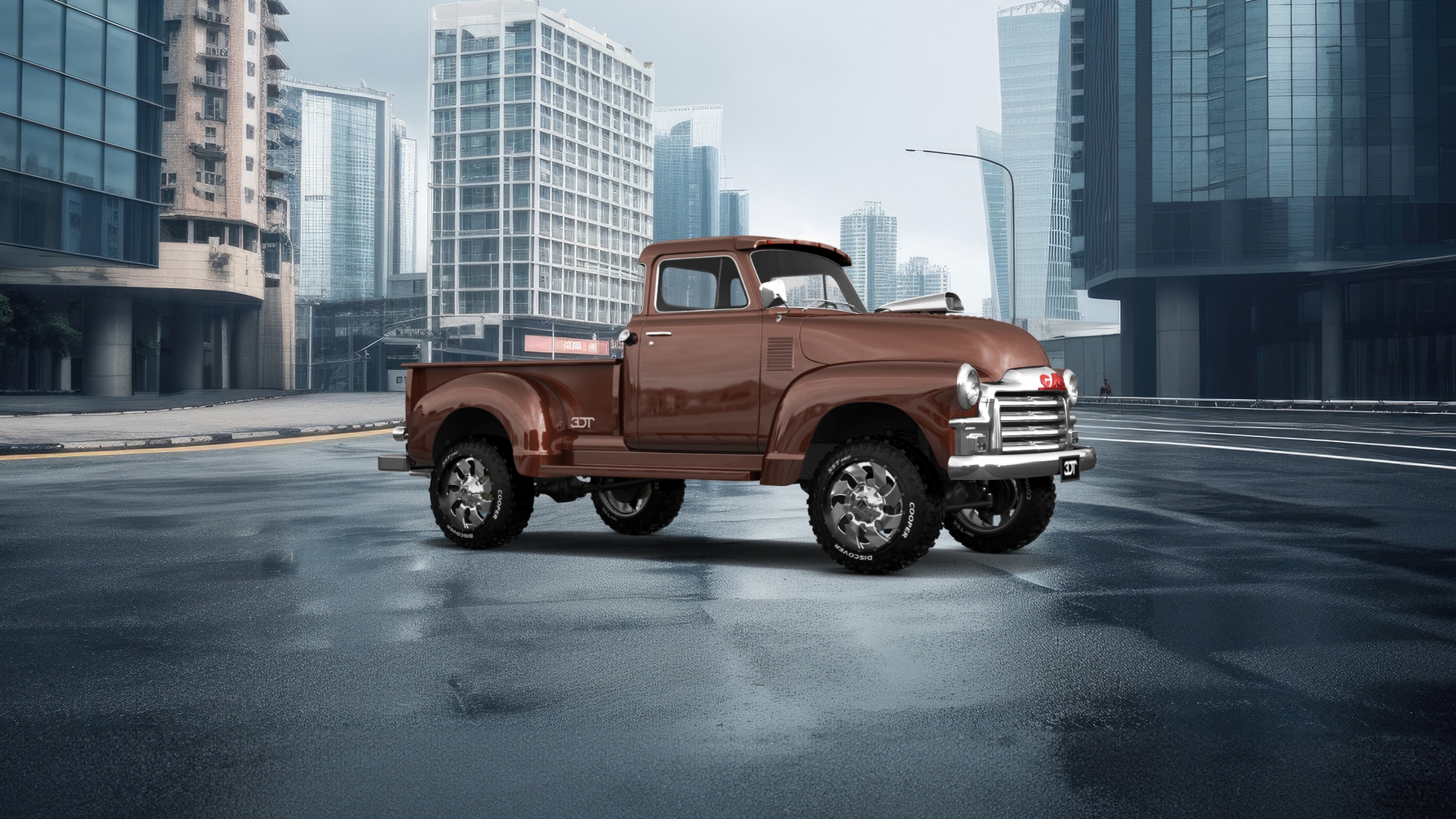 GMC 100 Stepside 2 Door pickup truck 1954