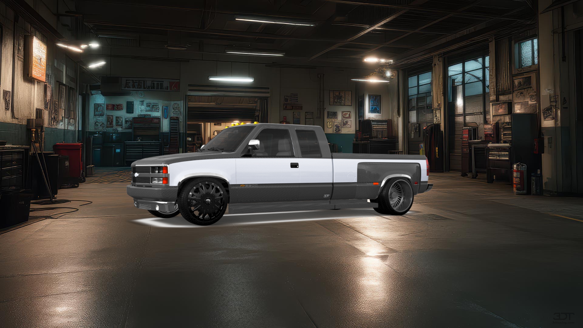 Chevrolet K3500 Extended Cab Pickup Truck 1988 tuning