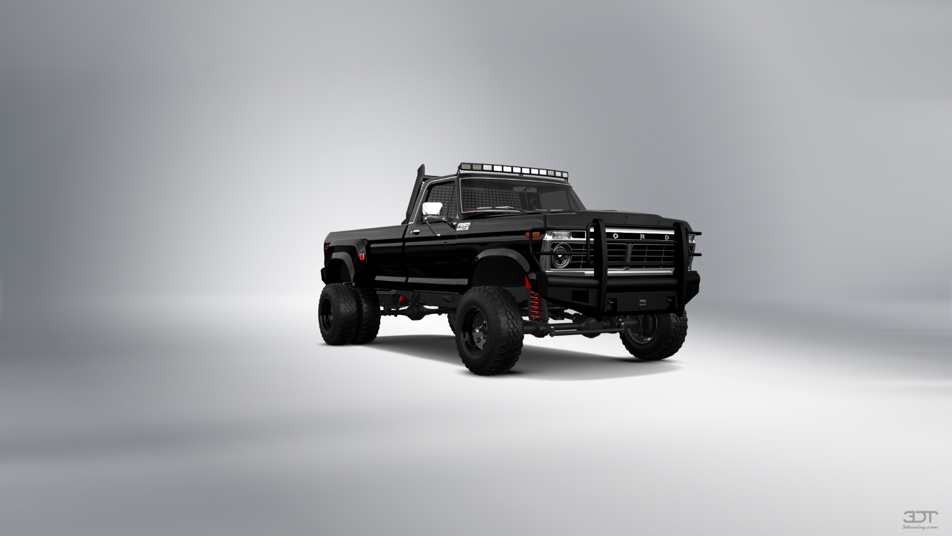 Ford F-350 Dually 2 Door pickup truck 1974 tuning