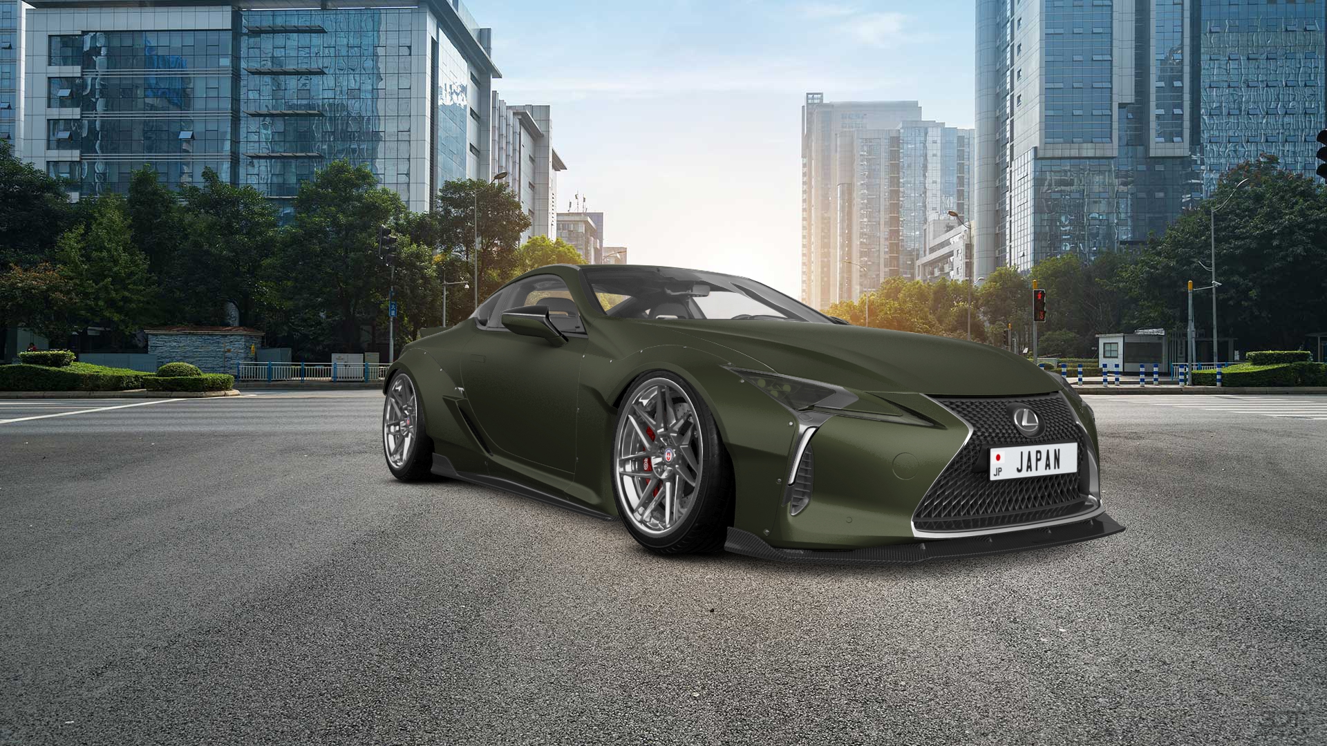 Lexus LC500 2 door fastback coupe 2017 tuning