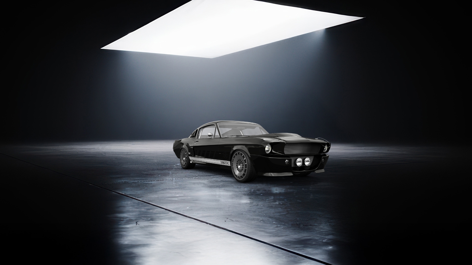 Mustang GT500 2 Door Coupe 1968 tuning