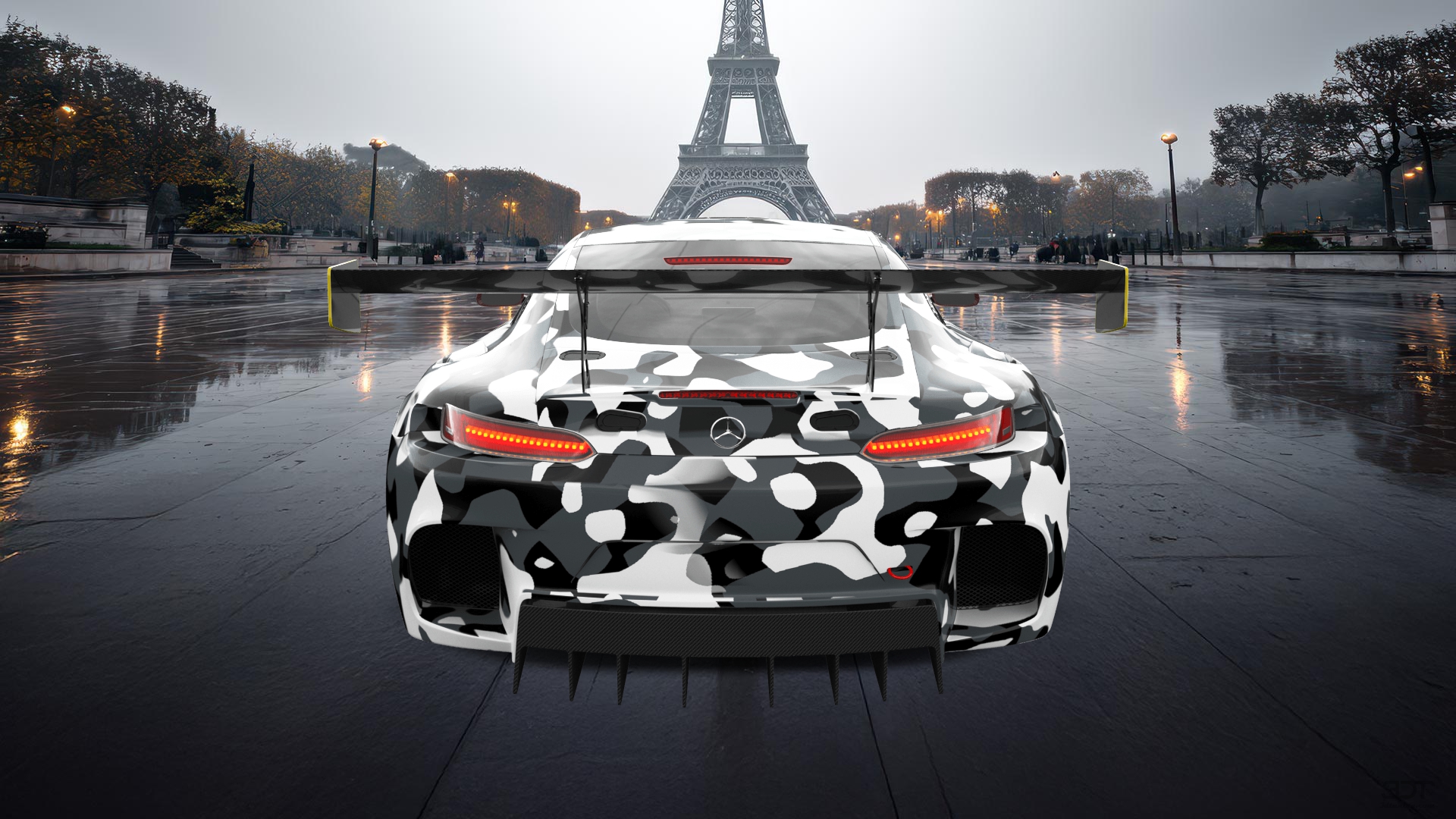 Mercedes AMG GT 2 door fastback coupe 2015 tuning