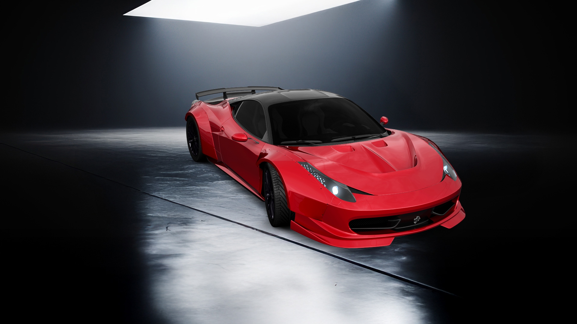 Ferrari 458 Italia 2 door spider 2010 tuning