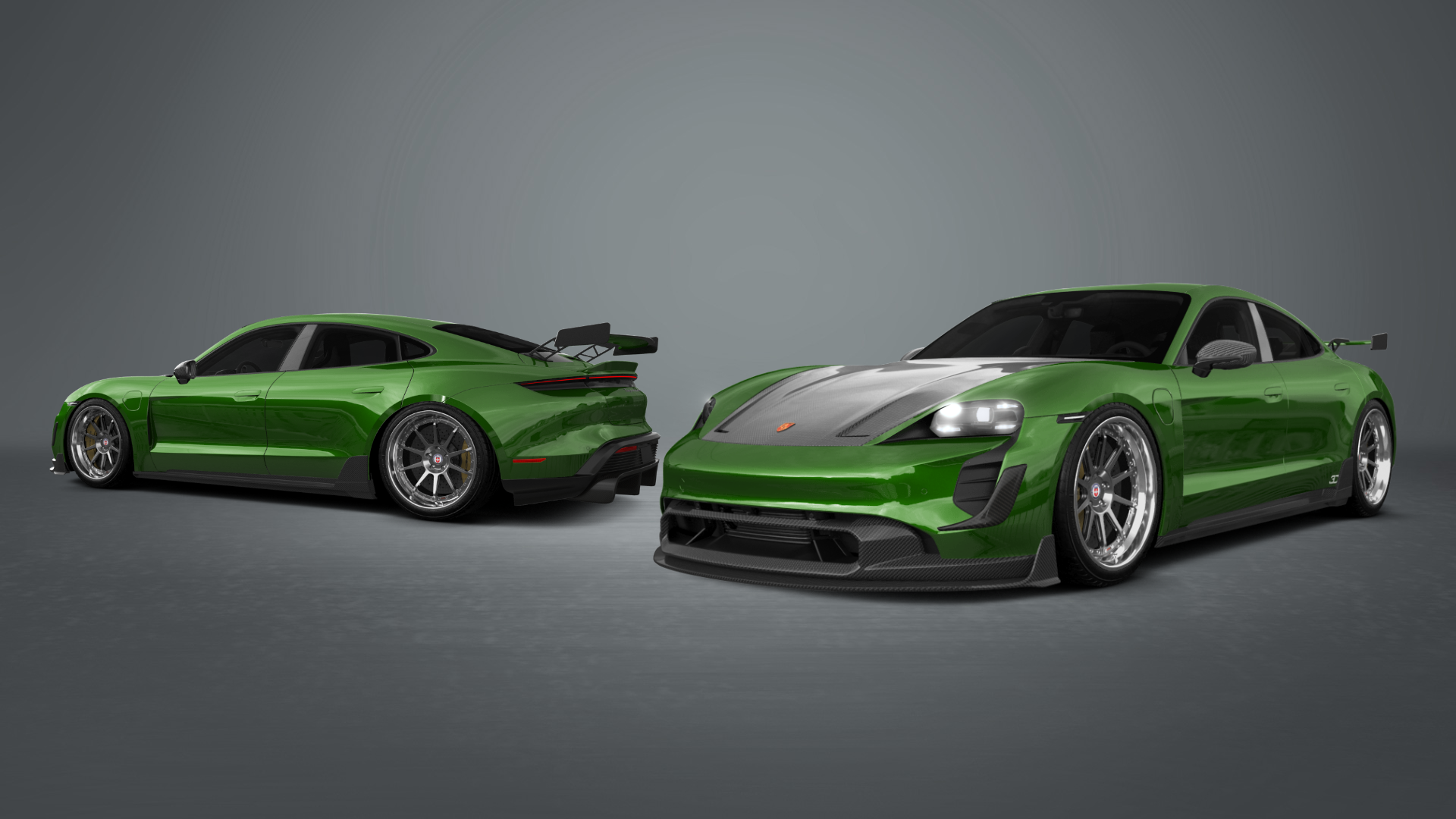 Porsche Taycan 4 Door Saloon 2019 tuning