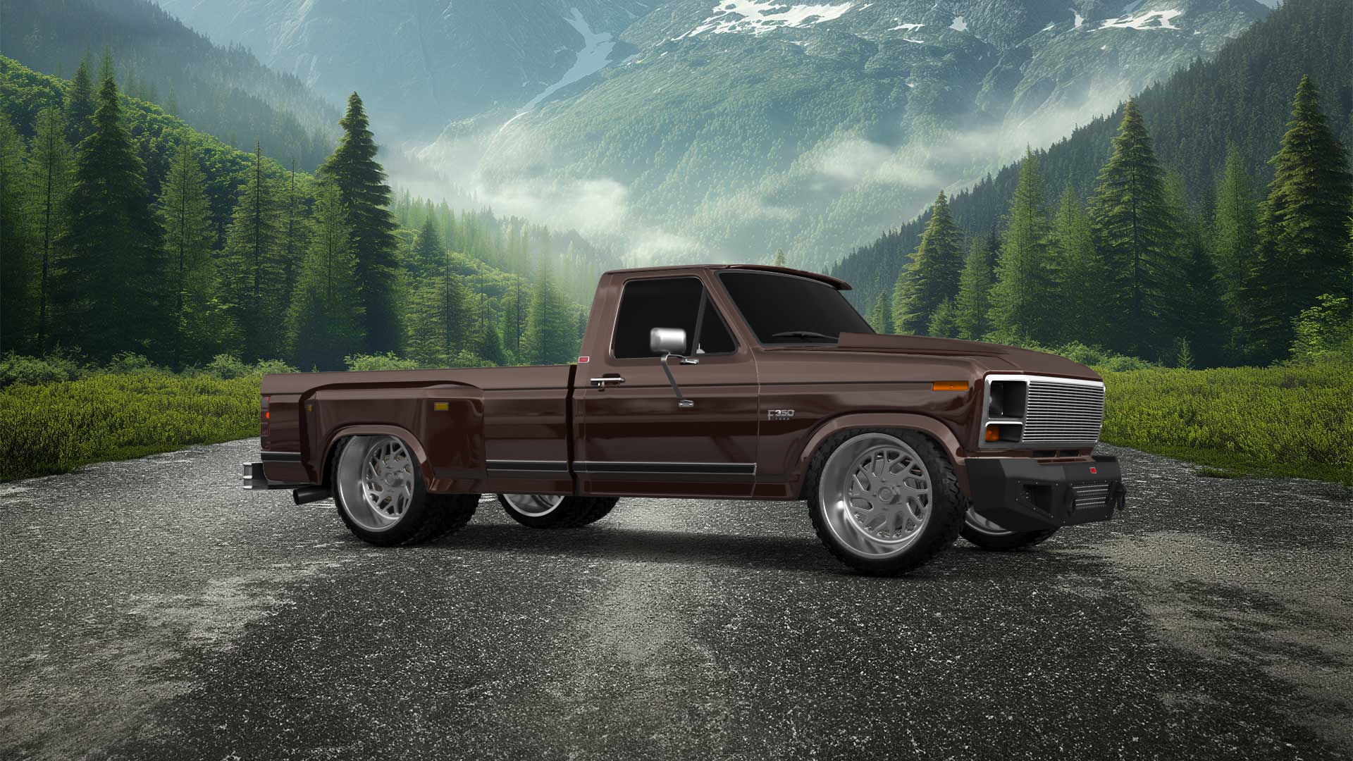 Ford F-350 Dually Regular Cab 2 Door pickup truck 1980