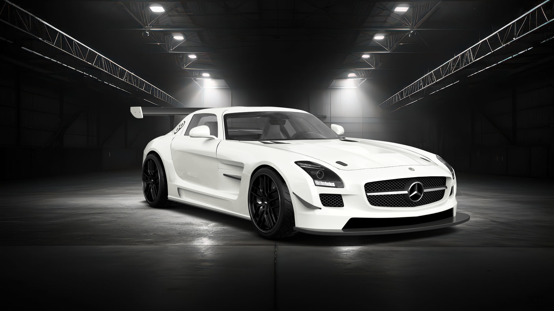 Mercedes SLS 2 Door Coupe 2011 tuning
