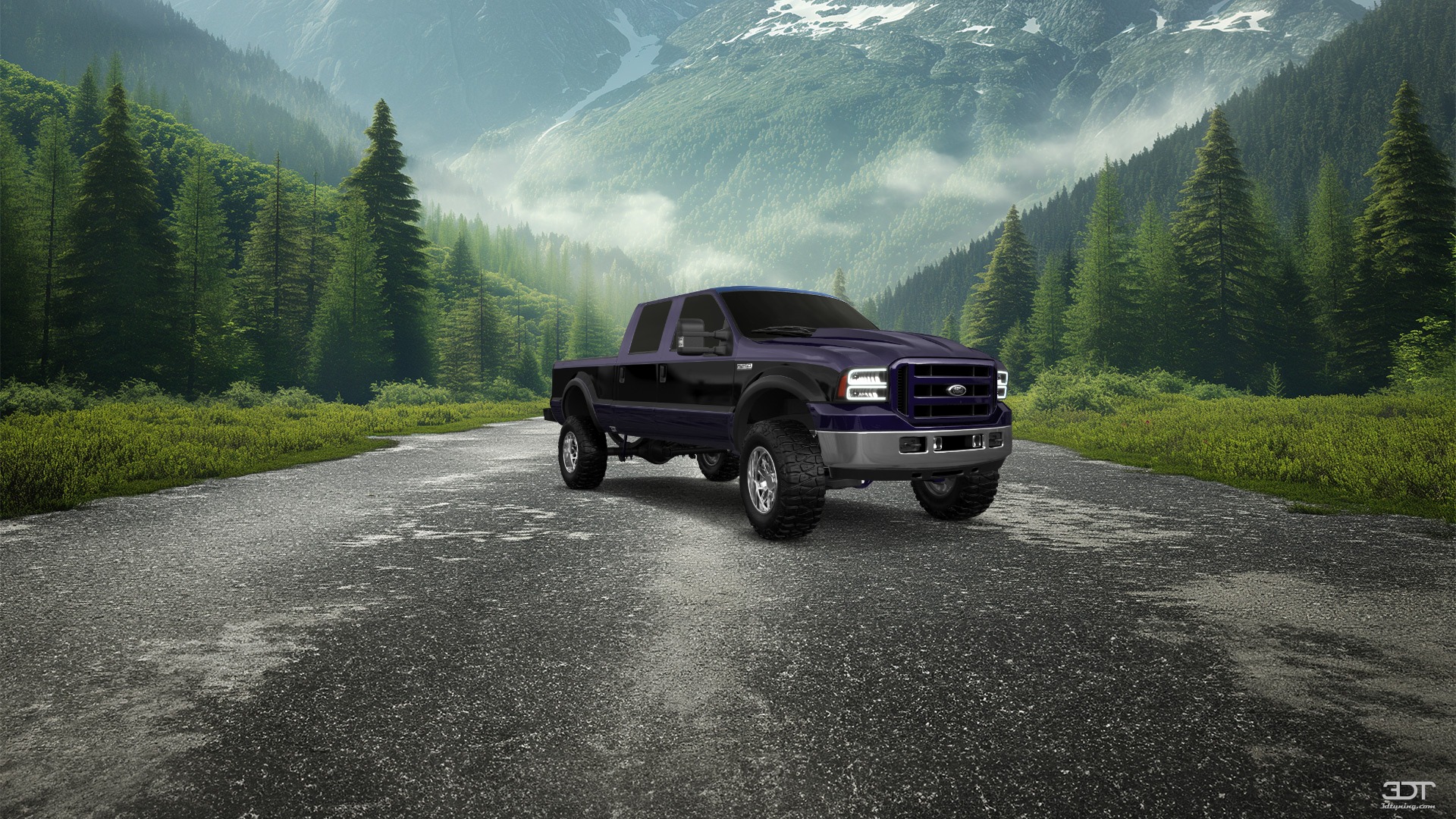 Ford F-250 Crew Cab 4 Door pickup truck 1999