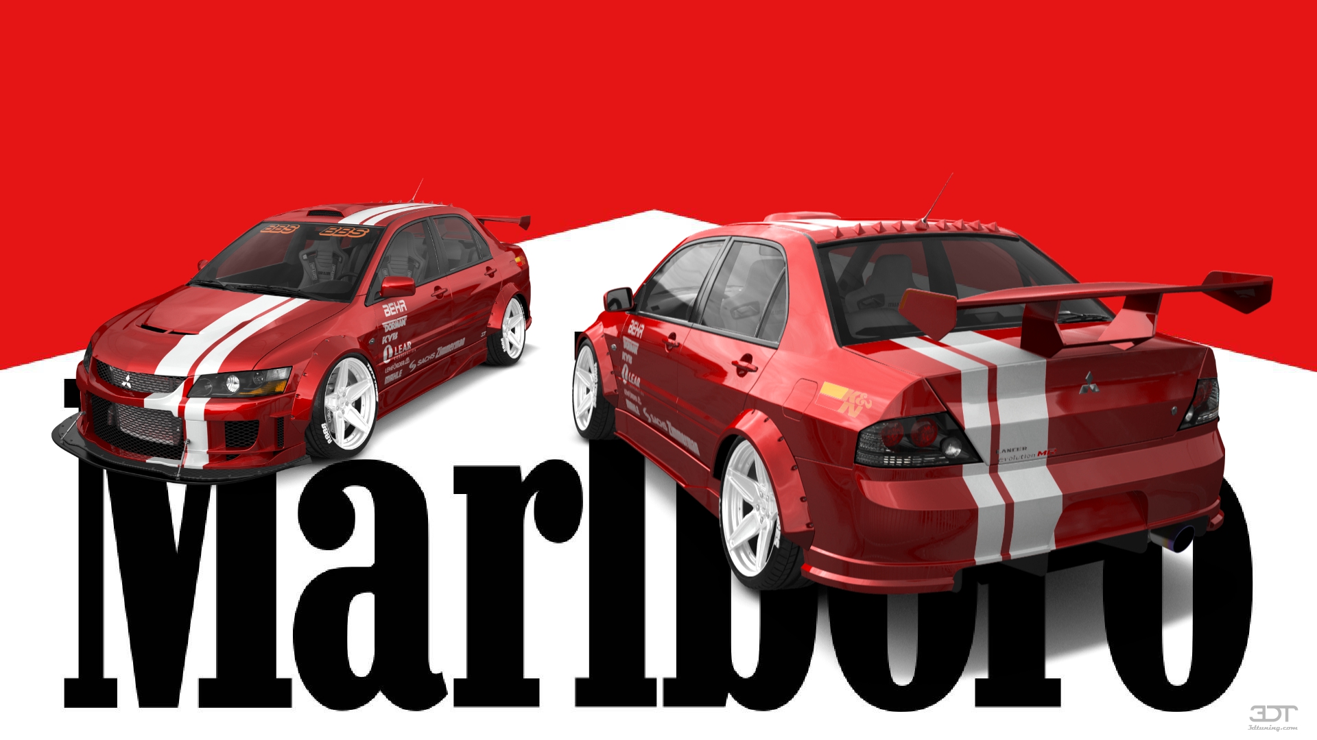 Mitsubishi Lancer Evo IX 4 Door Saloon 2005 tuning