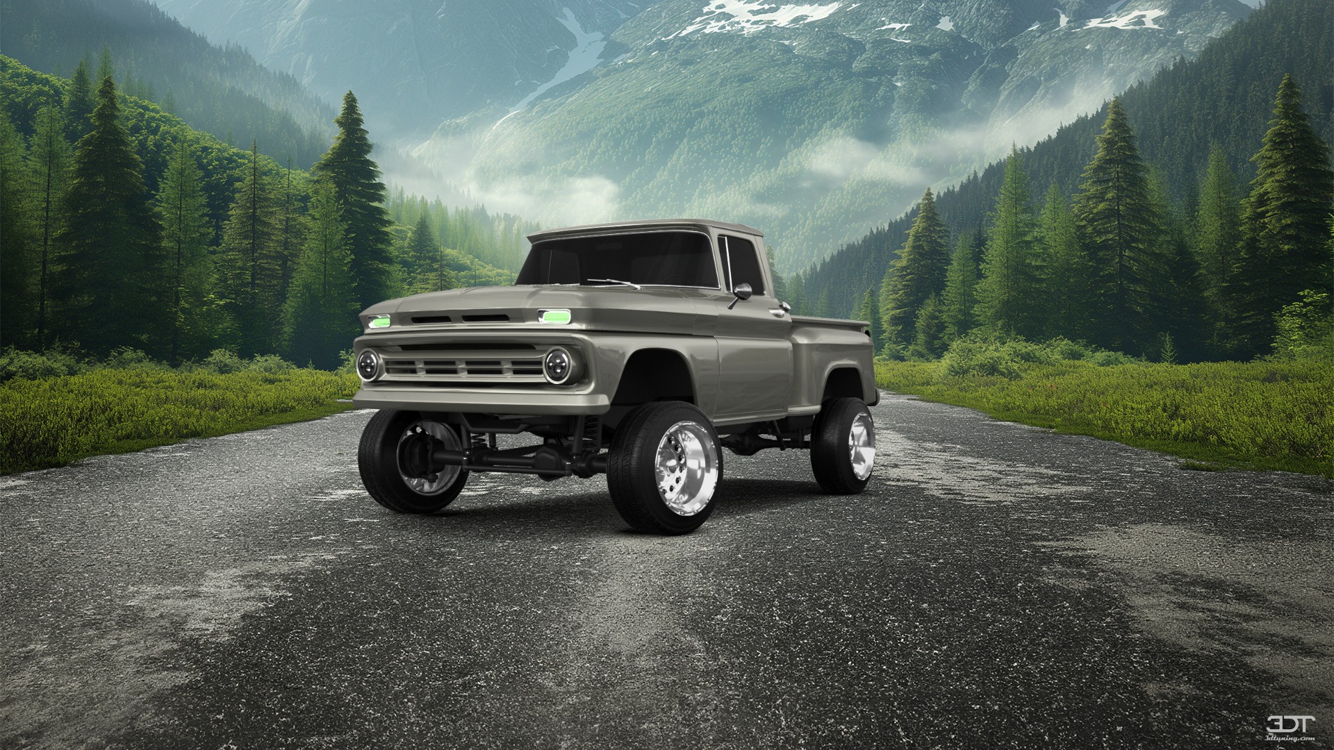 Chevrolet C-10 Stepside 2 Door pickup truck 1963