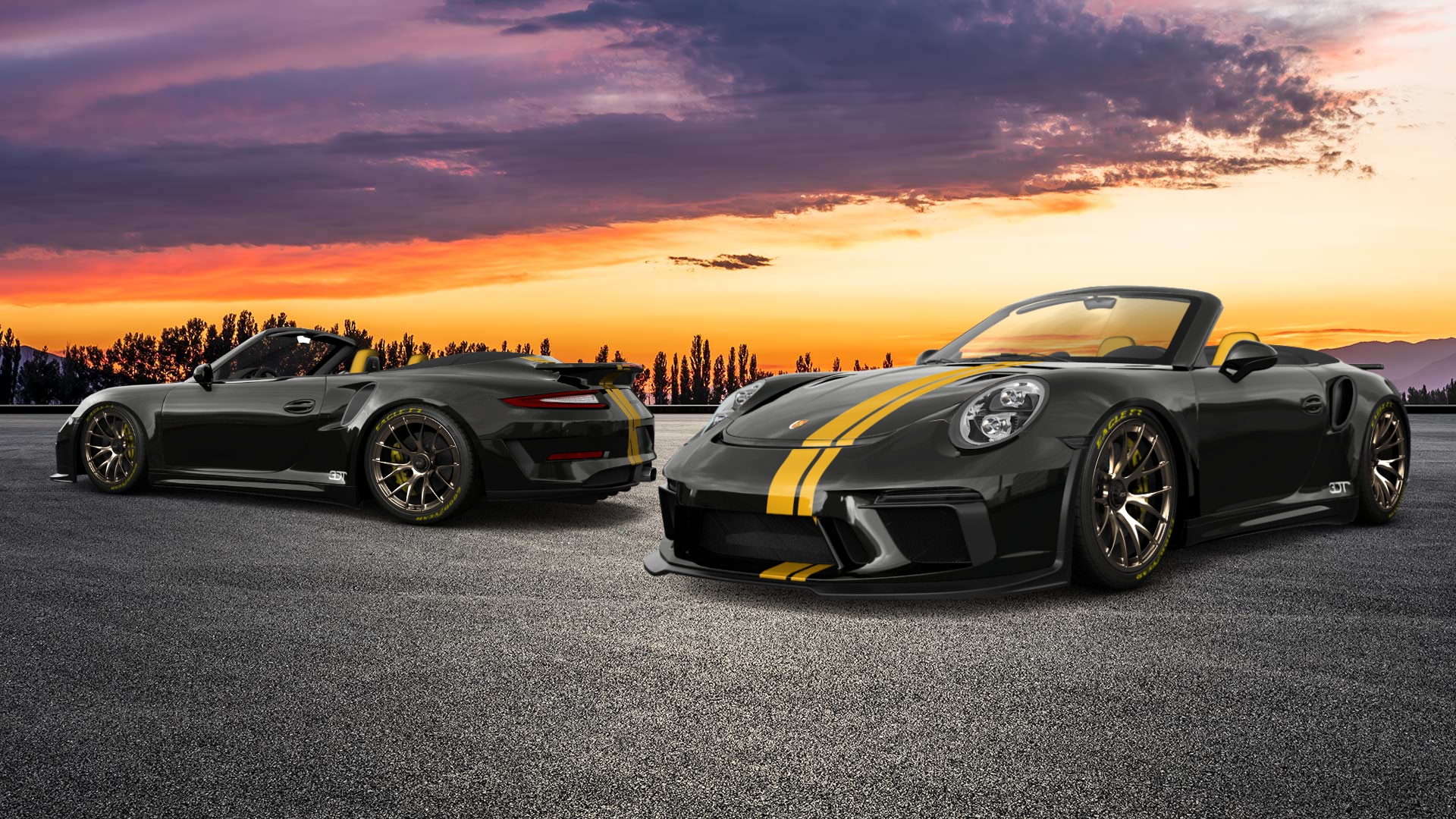 Porsche 911 Turbo S 2 Door Convertible 2014