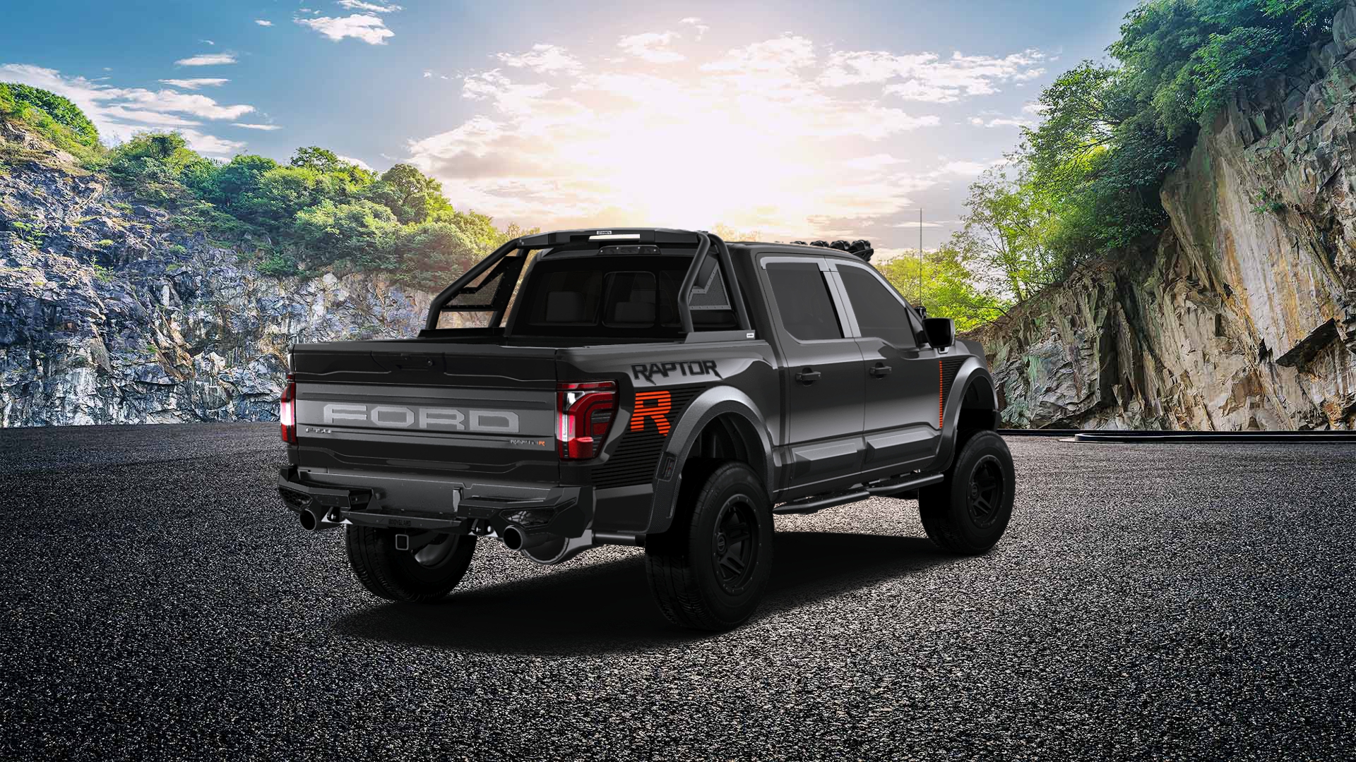 Ford F-150 Raptor 4 Door pickup truck 2024 Images
