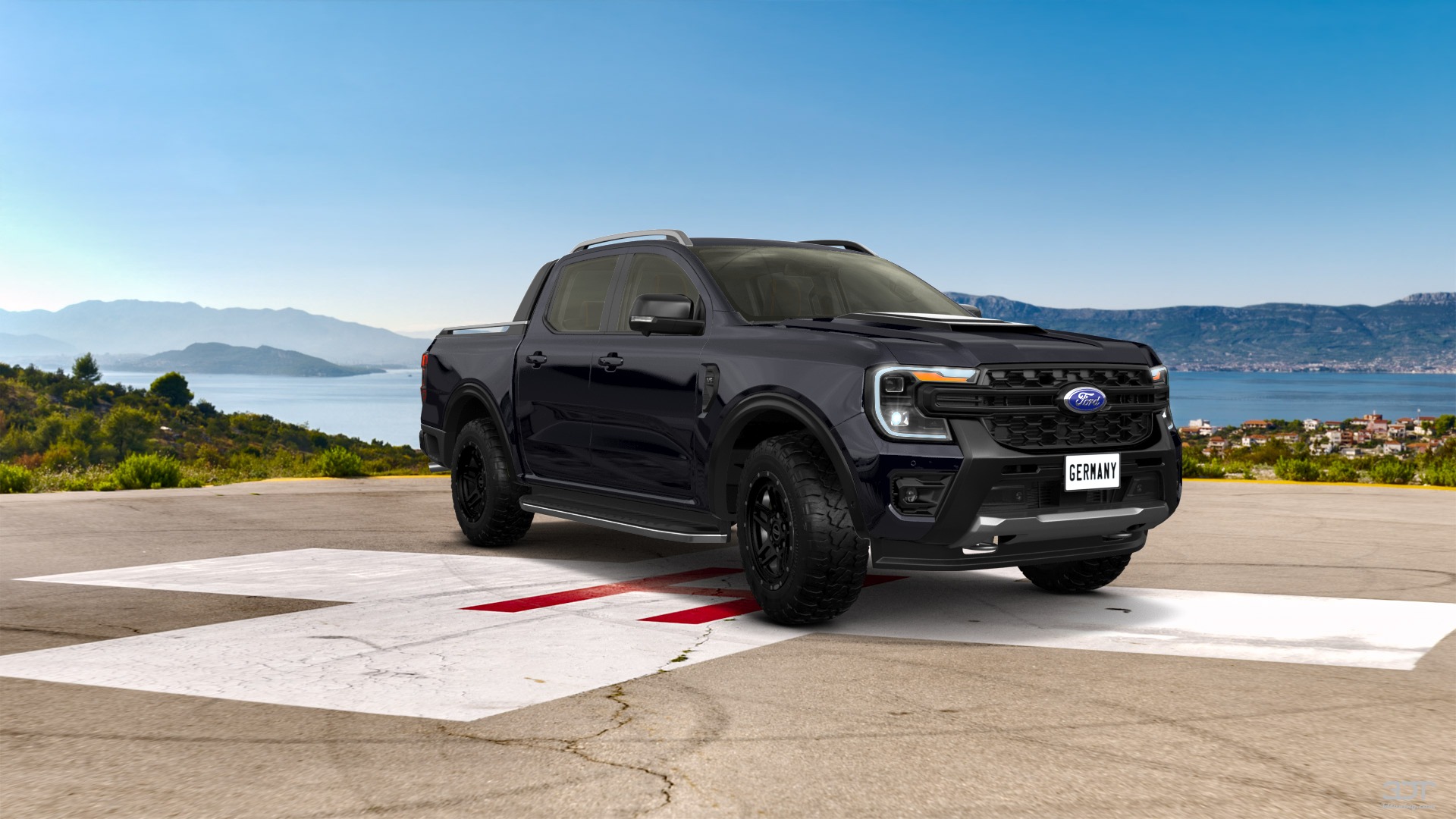 Ford Ranger 4 Door pickup truck 2022 Images